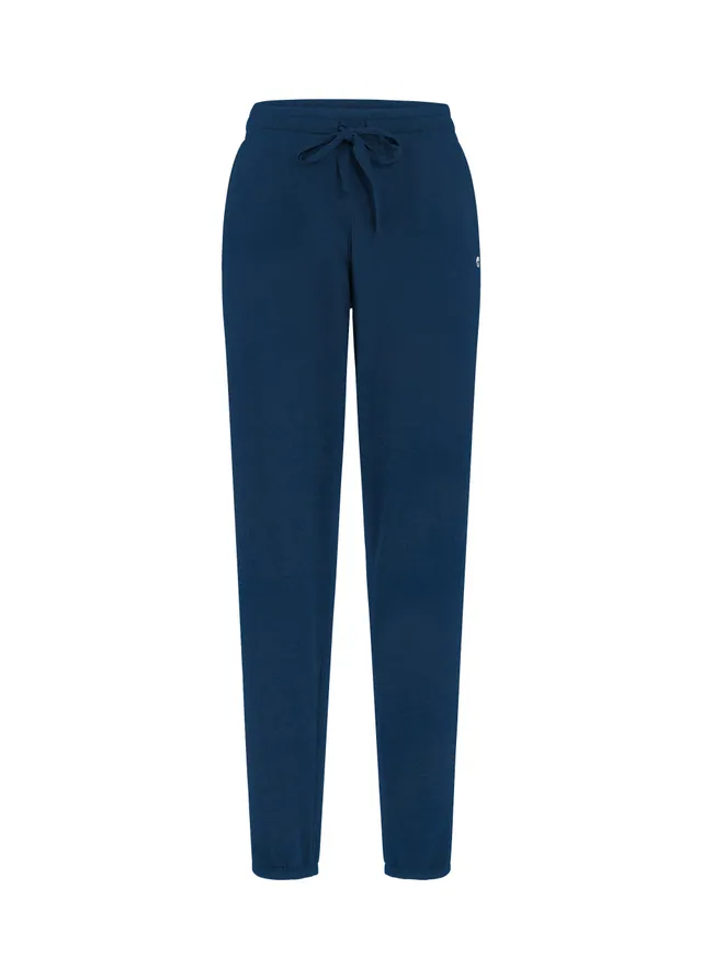 deha-pantalone-jogger-core-blu-in-cotone-elasticizzato image 1