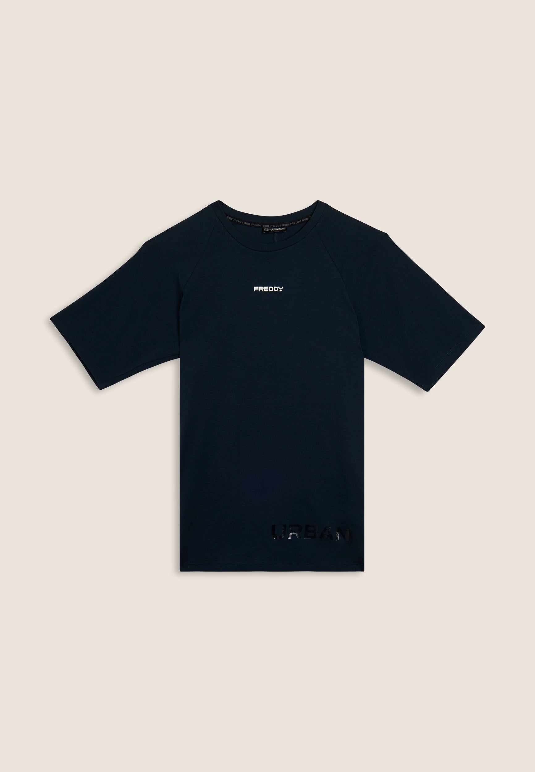 freddy-t-shirt-uomo-slim-jersey-cotone-stampa-lucida image 8
