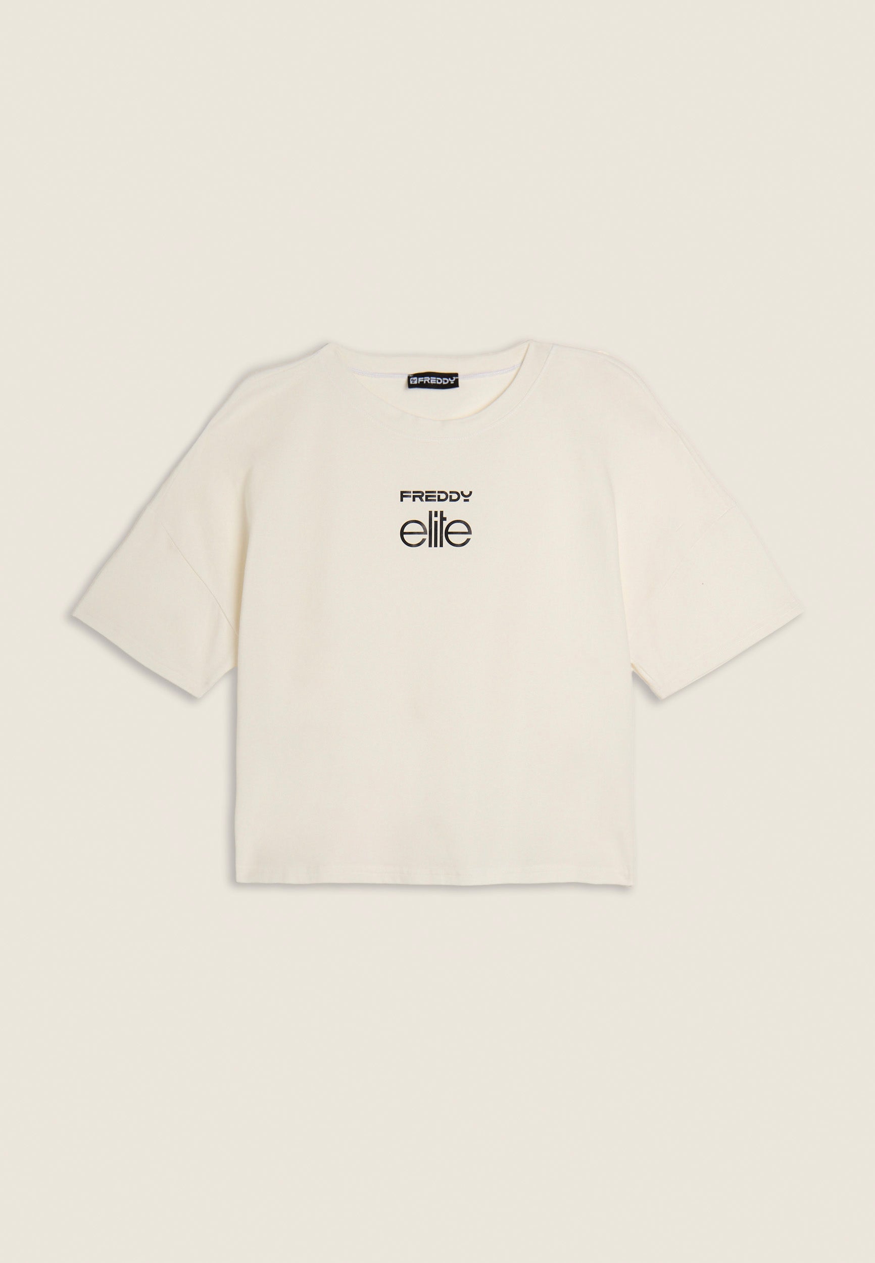 freddy-t-shirt-donna-cropped-elite-x-freddy-in-jersey-cotone image 6