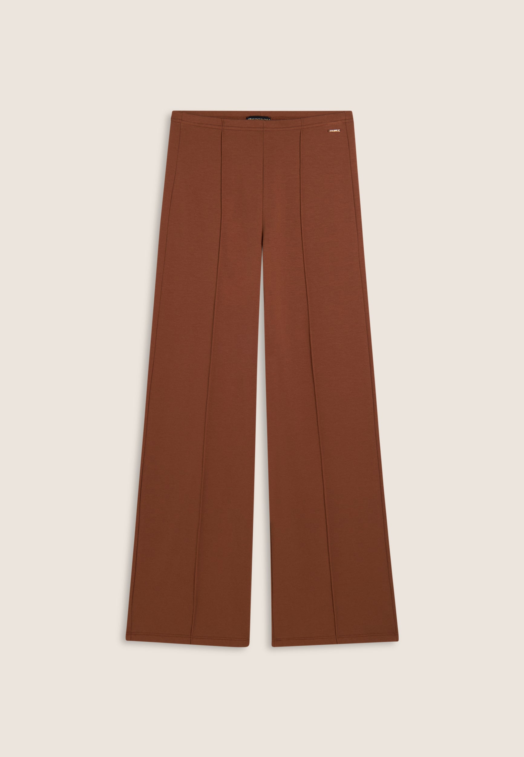 freddy-pantaloni-donna-wide-leg-vita-regular-con-cucitura-centrale image 5