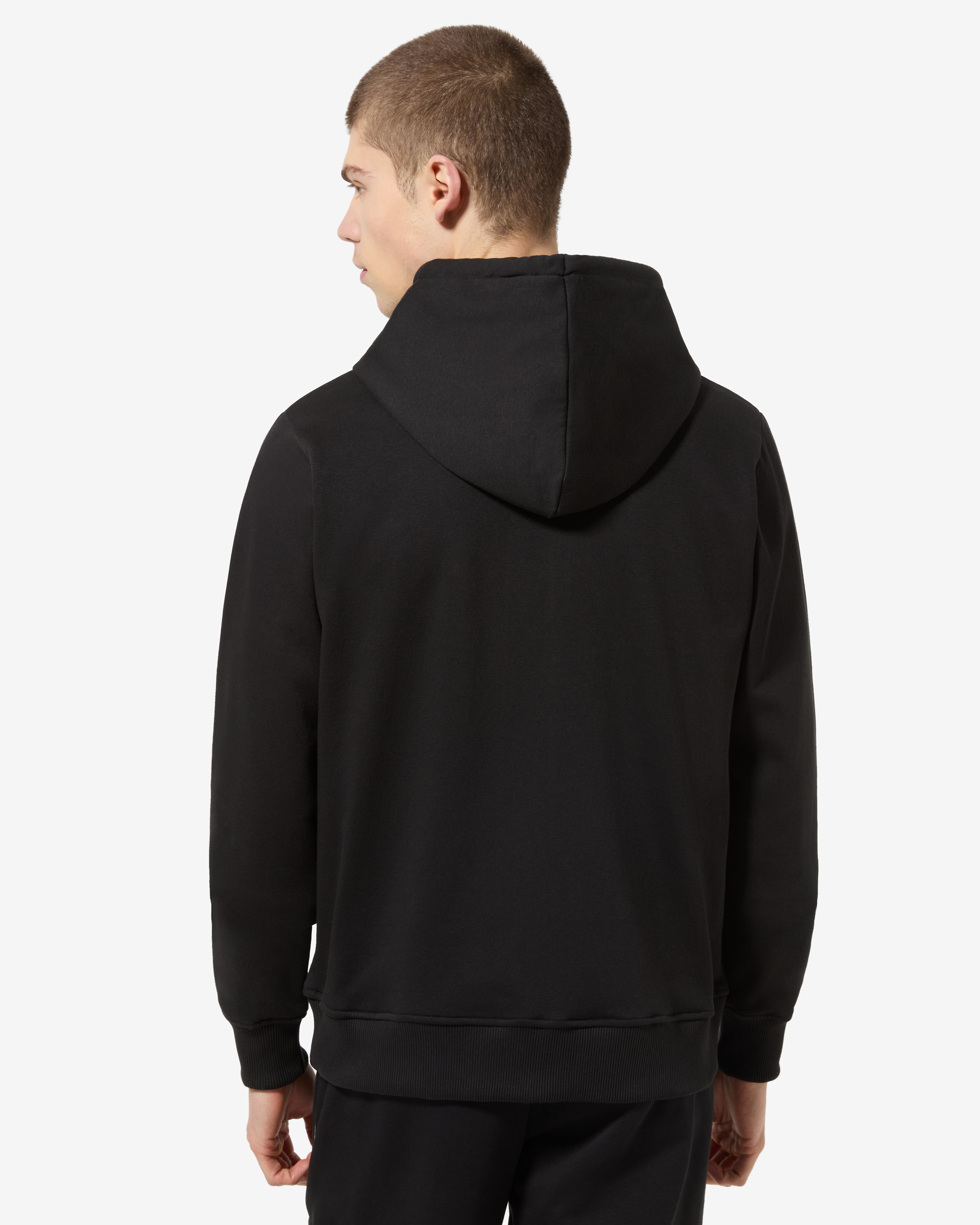 australian-raw-pink-track-jacket-giacca-felpa-con-cappuccio-nera image 4