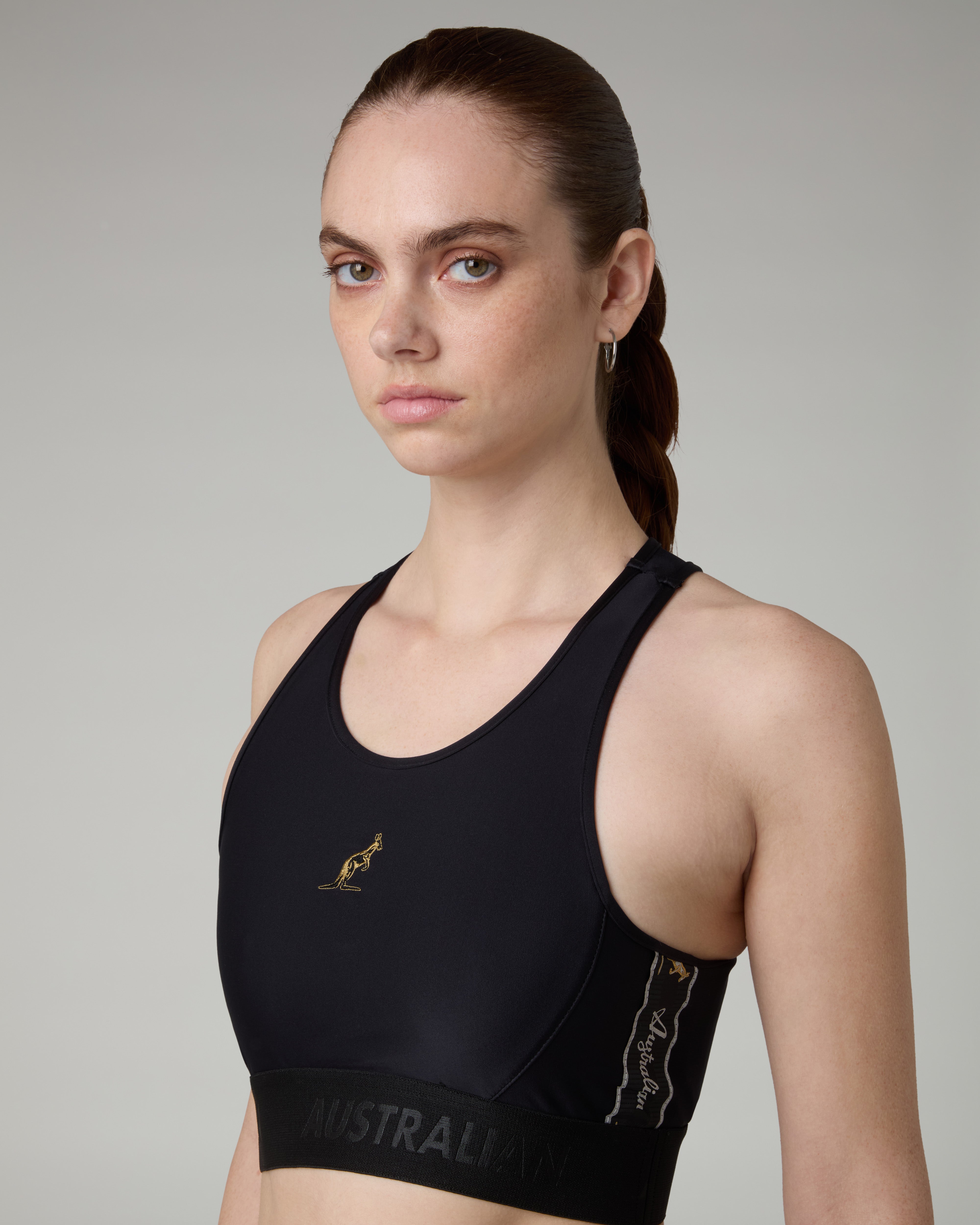 australian-black-tape-top-top-donna-elasticizzato-nero-made-in-italy image 4