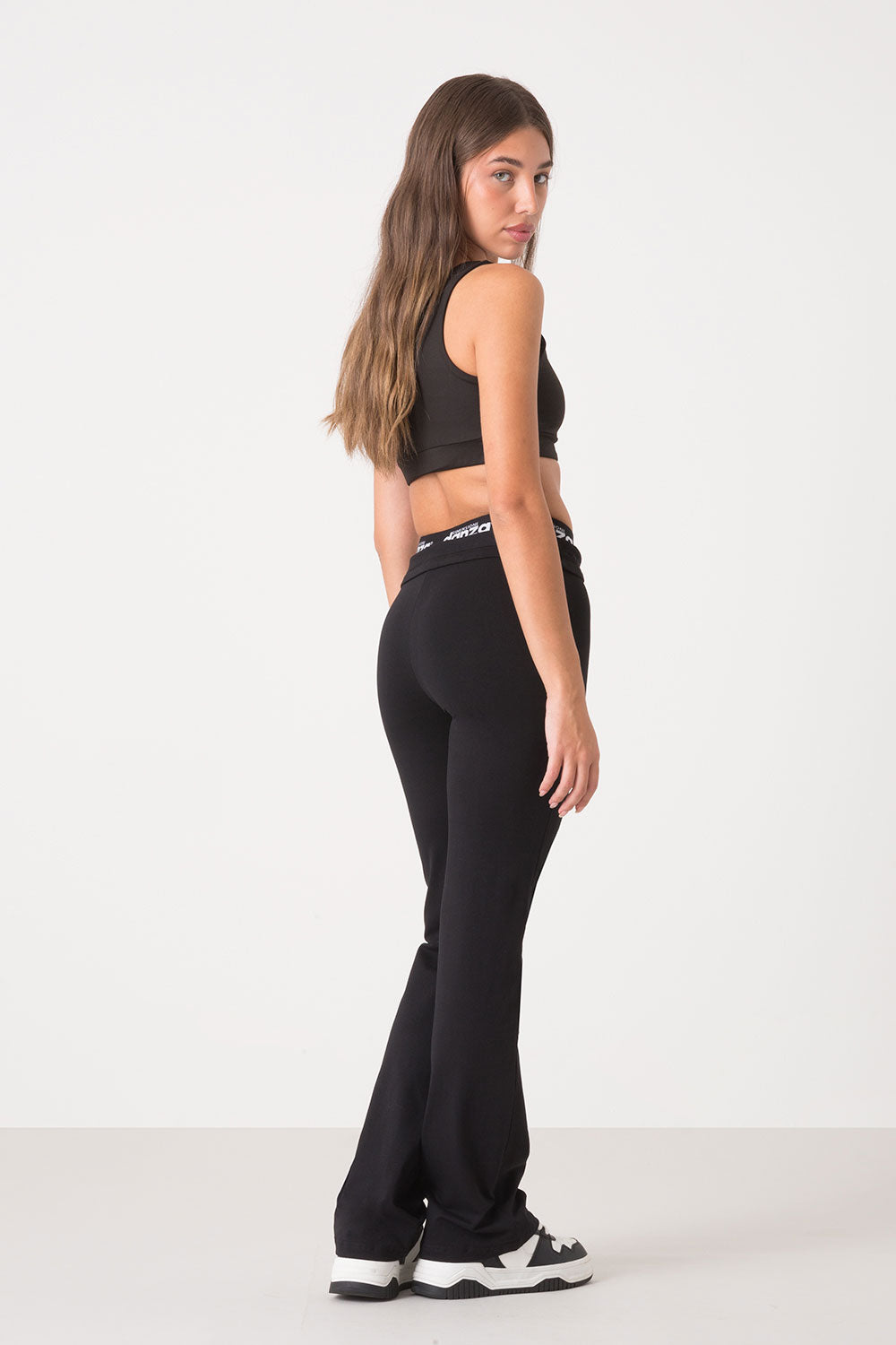 dimensione-danza-basic-panta-jazz-donna-jersey-stretch-elastico-jacquard image 3