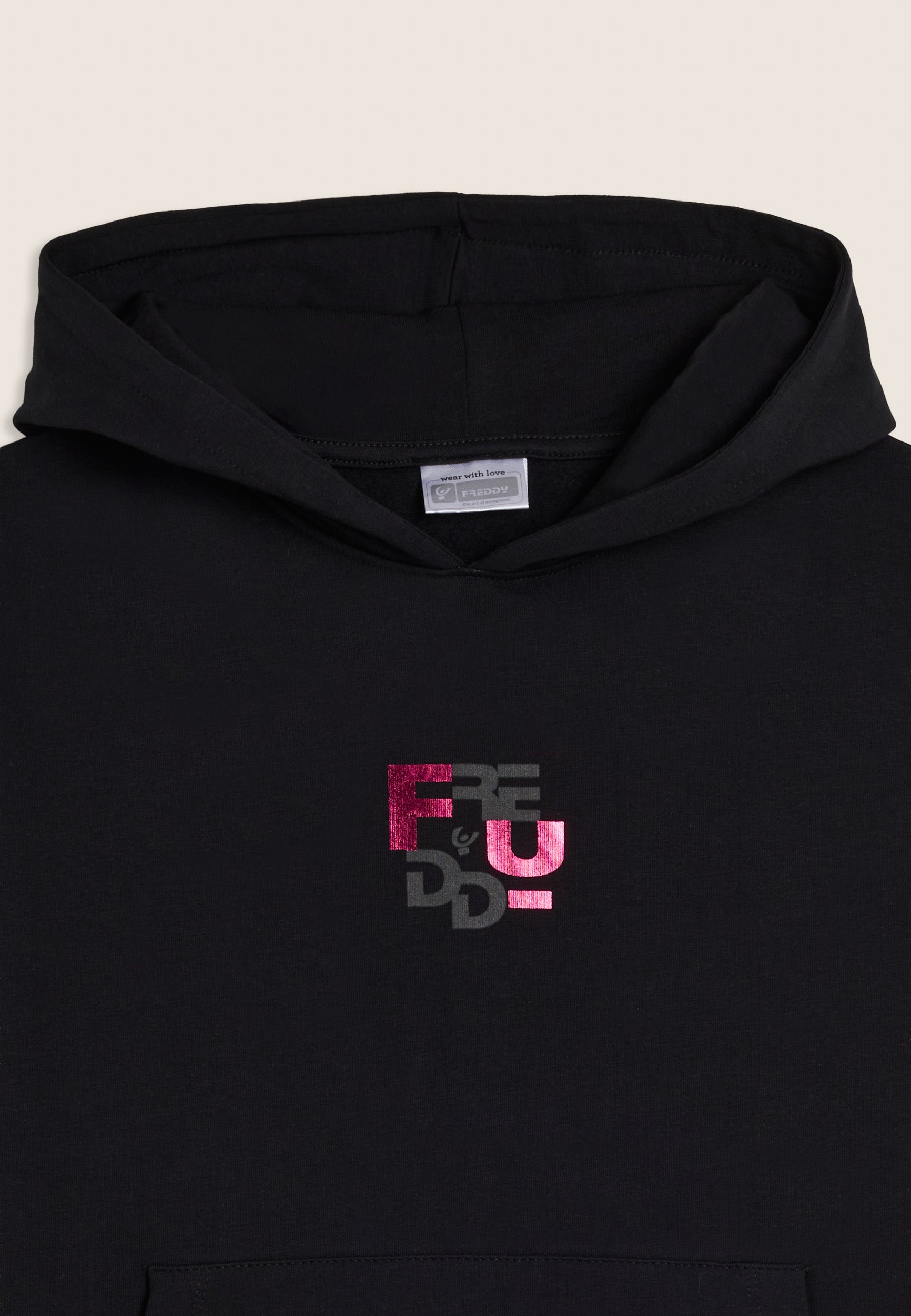 freddy-felpa-junior-oversize-con-cappuccio-e-grafica image 3