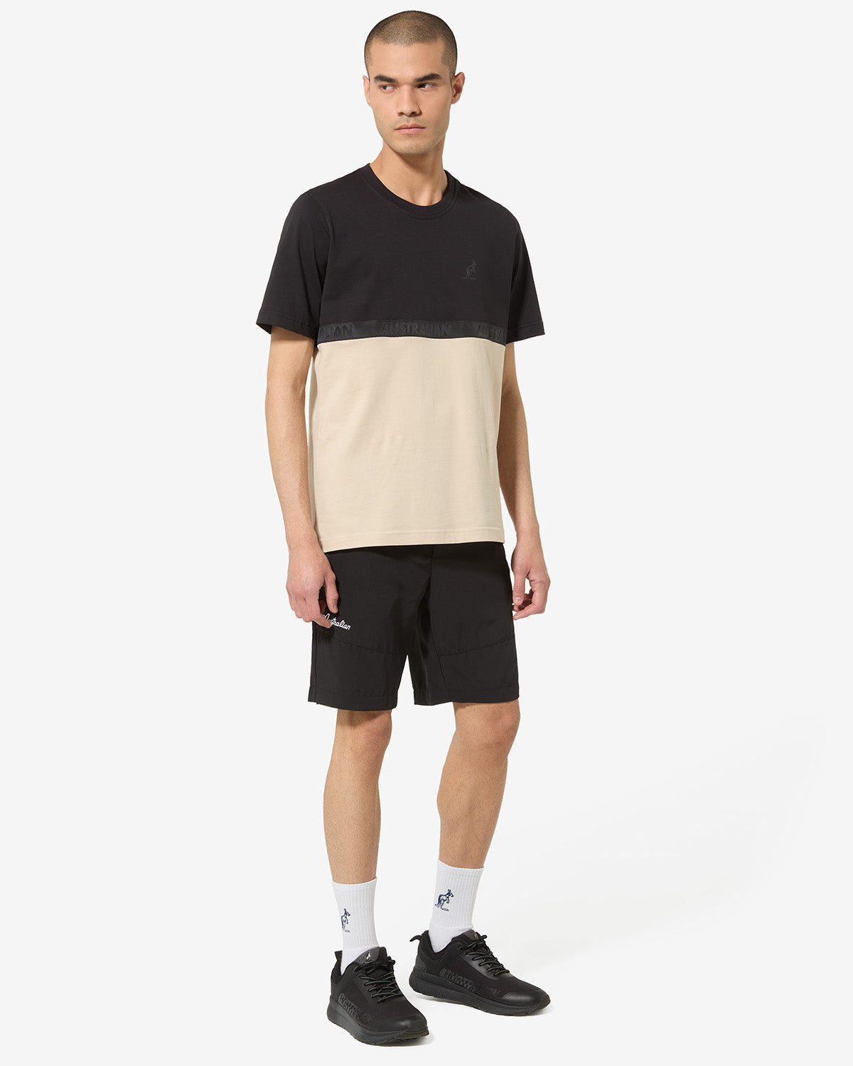 australian-city-short-nero-bi-elastico-slam-con-zip-bestseller image 2