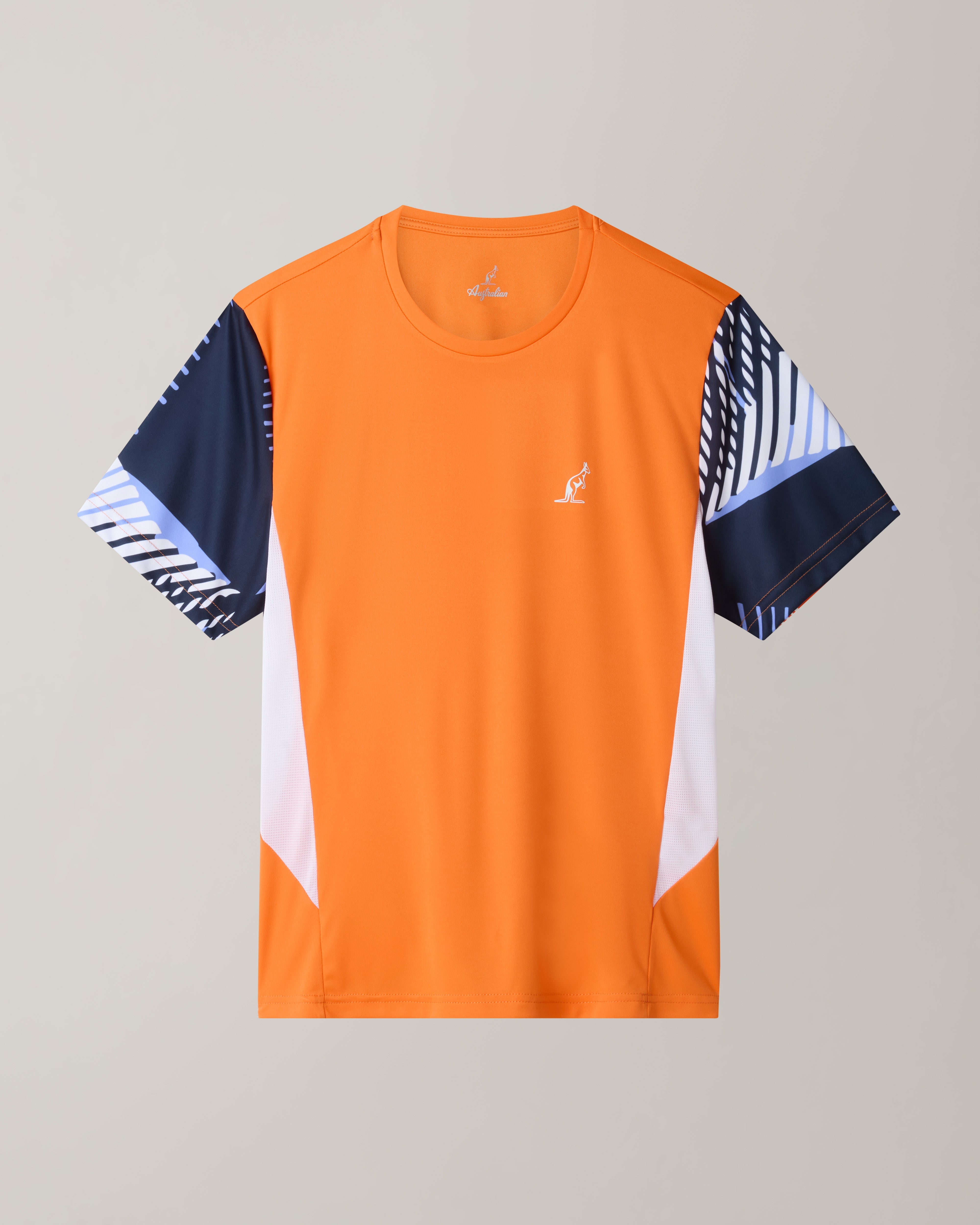 australian-absinth-sleeves-t-shirt-t-shirt-tecnica-ace-arancio-acceso image 5
