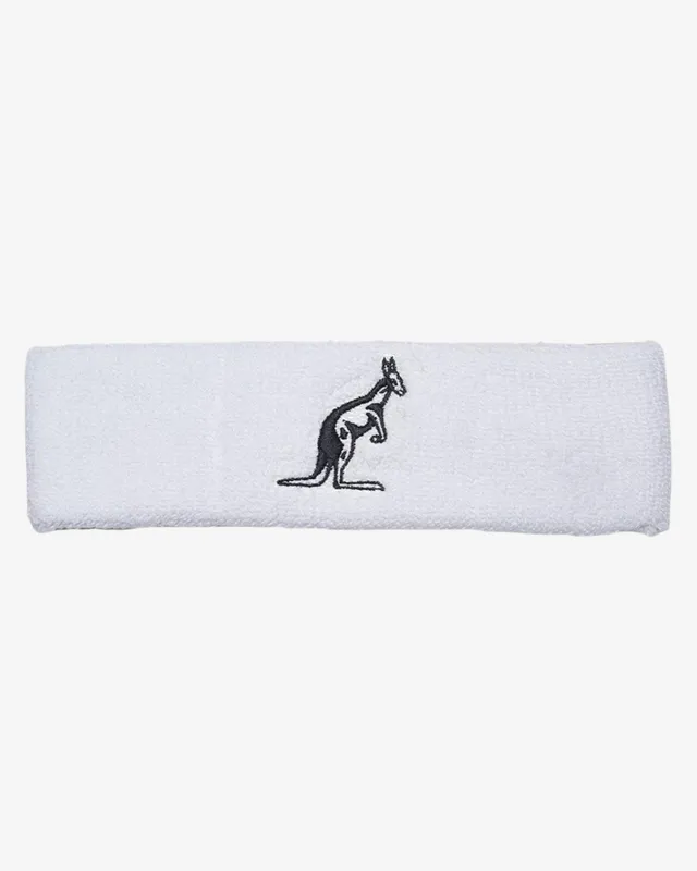 australian-terry-sweatband-texfa0003-fascia-tennis-in-spugna-bianco image 1