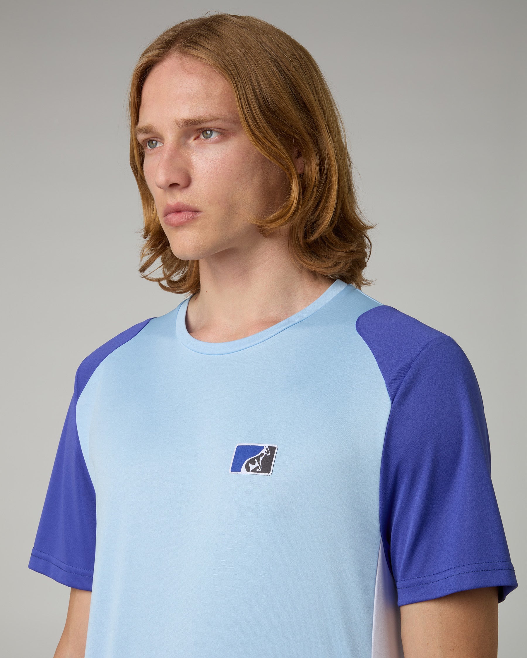 australian-classic-pro-t-shirt-t-shirt-tecnica-ace-azzurro-pastello image 4