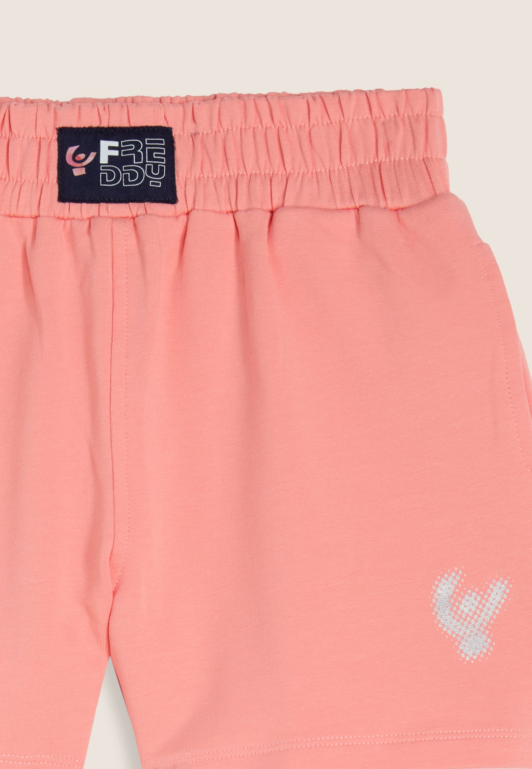 freddy-pantaloncini-bambina-in-cotone-elasticizzato-con-logo image 3