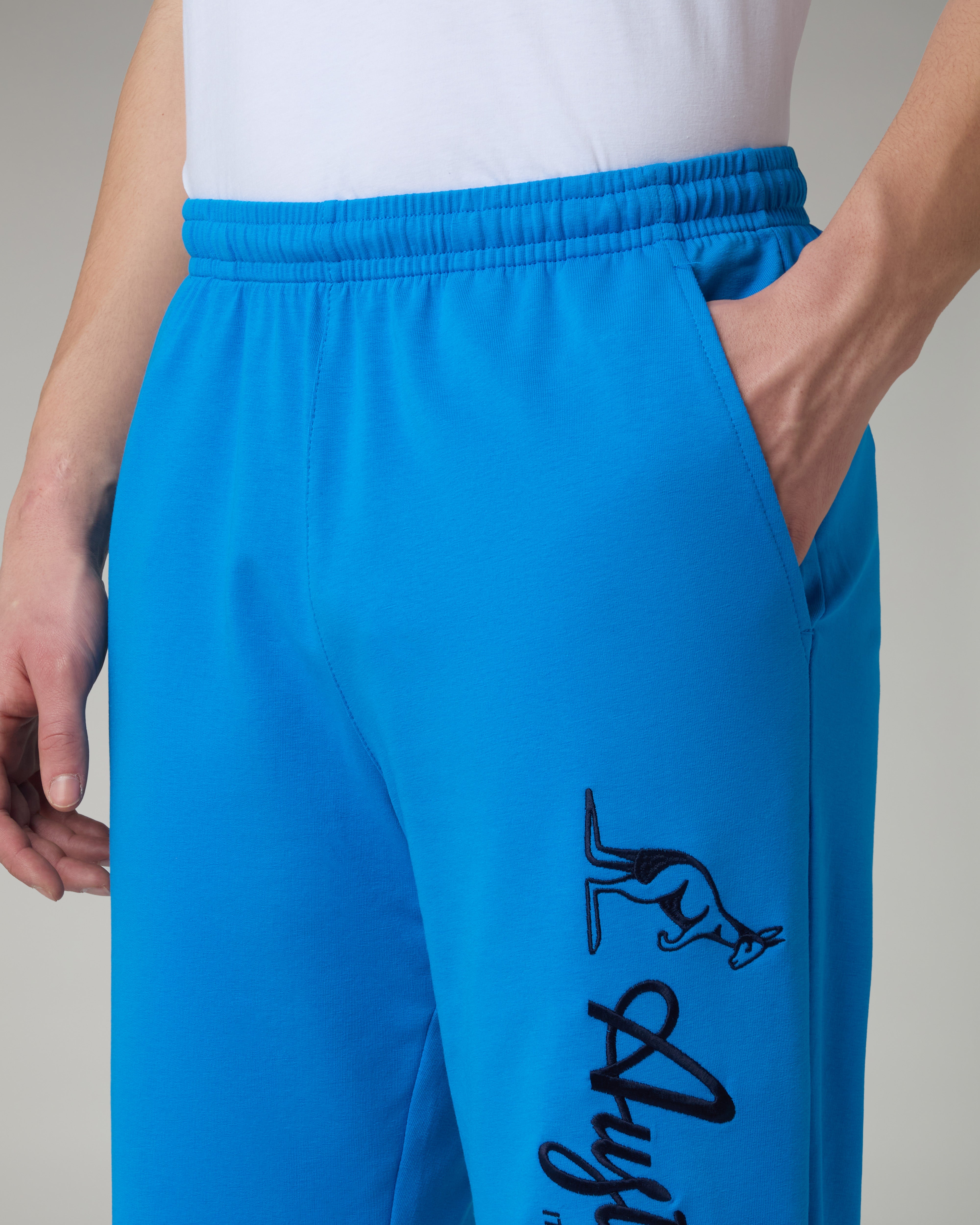 australian-statement-logo-track-pant-pantalone-blu-capri image 4