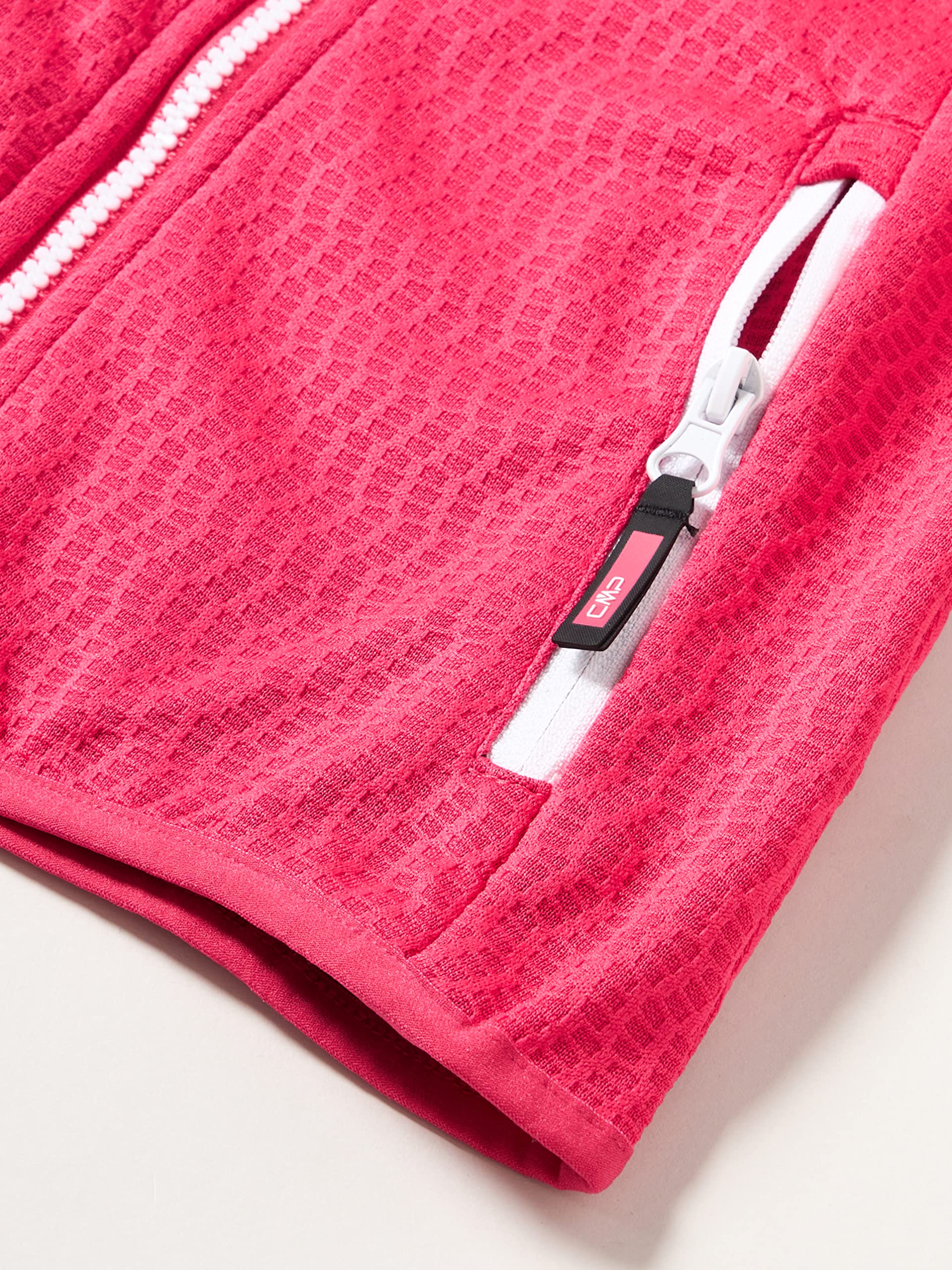 cmp-knit-tech-m-lange-fleece-jacket-bambina-giacca-pile-girl-gloss-fragola-164 image 4