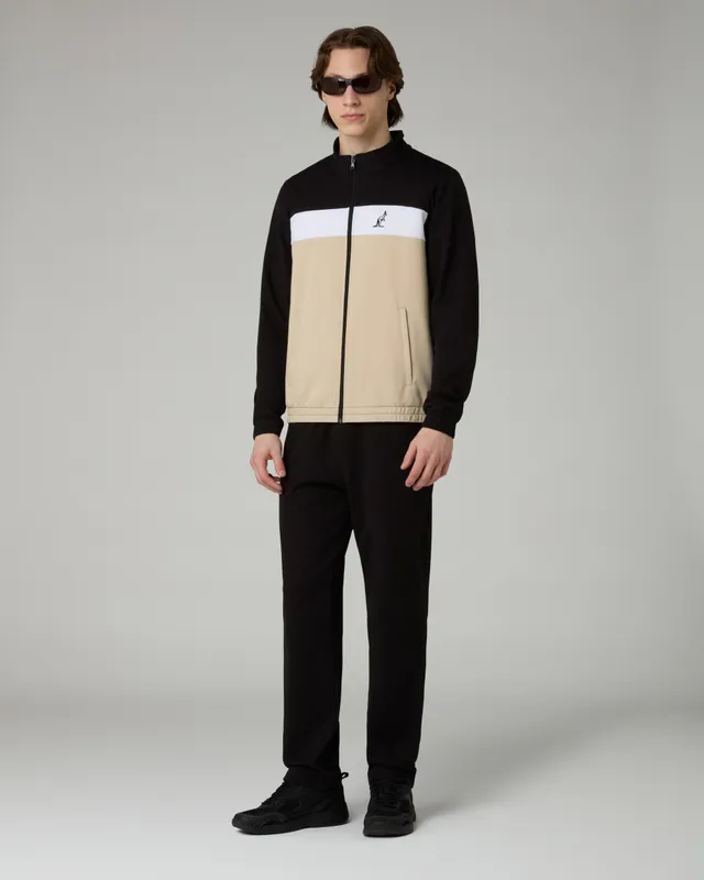 australian-heritage-tracksuit-tuta-completa-sabbia-full-zip-made-in-italy image 1