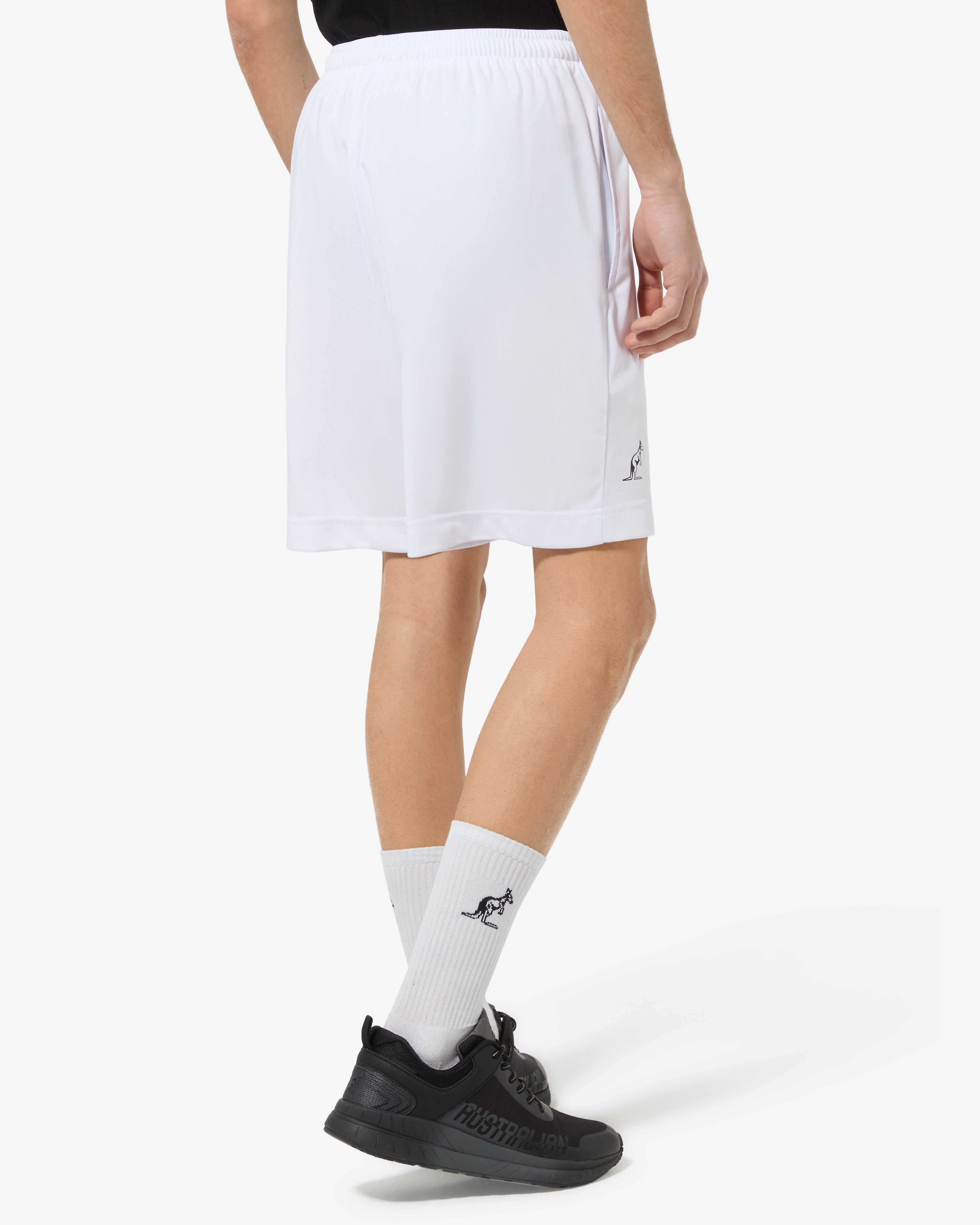australian-ace-short-tennis-bianco-short-tecnico-traspirante-made-in-italy image 3
