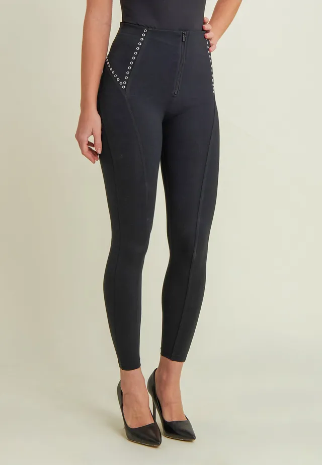 freddy-wr-up-pantaloni-push-up-superskinny-7-8-con-borchie-in-vita image 1