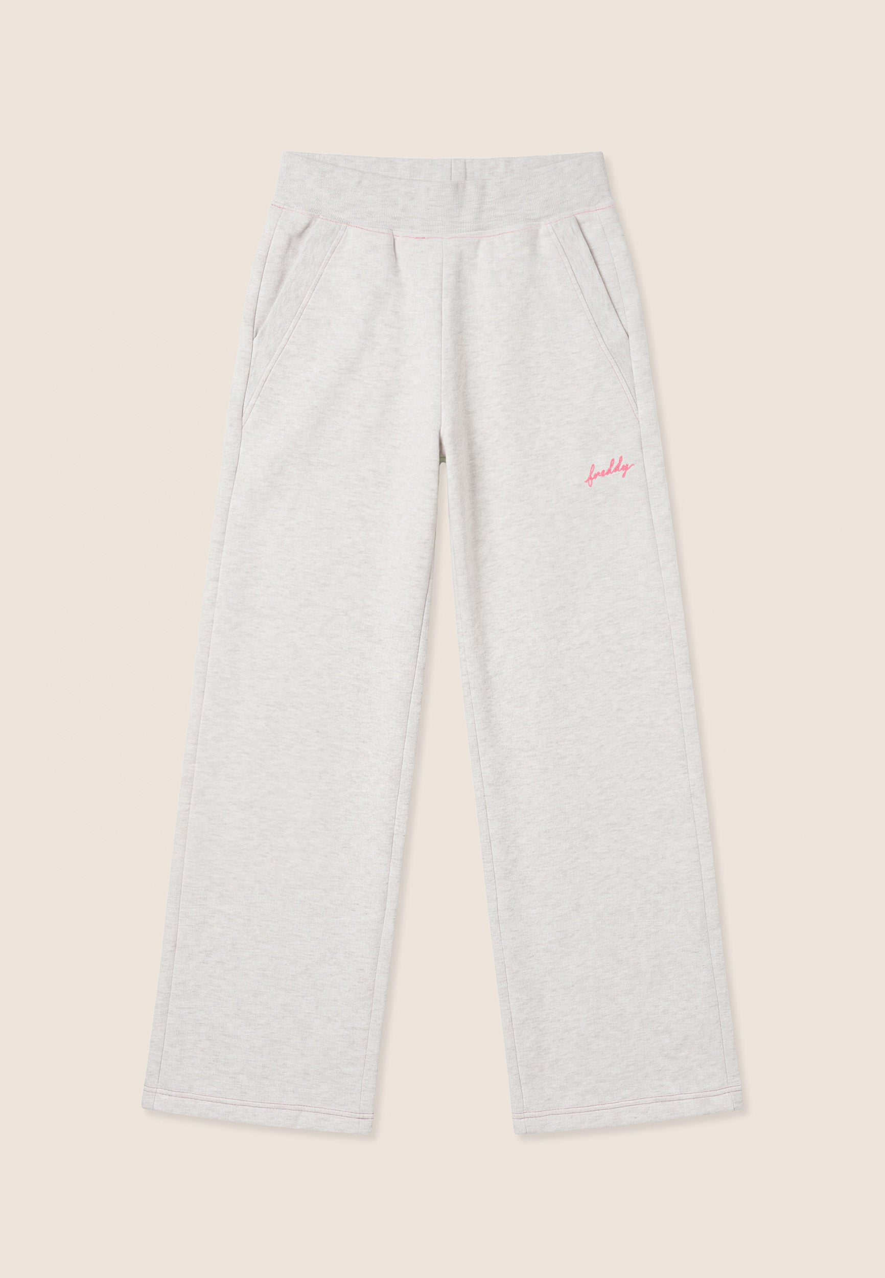 freddy-pantaloni-wide-leg-m-lange-donna-con-dettagli-rosa-fluo image 5