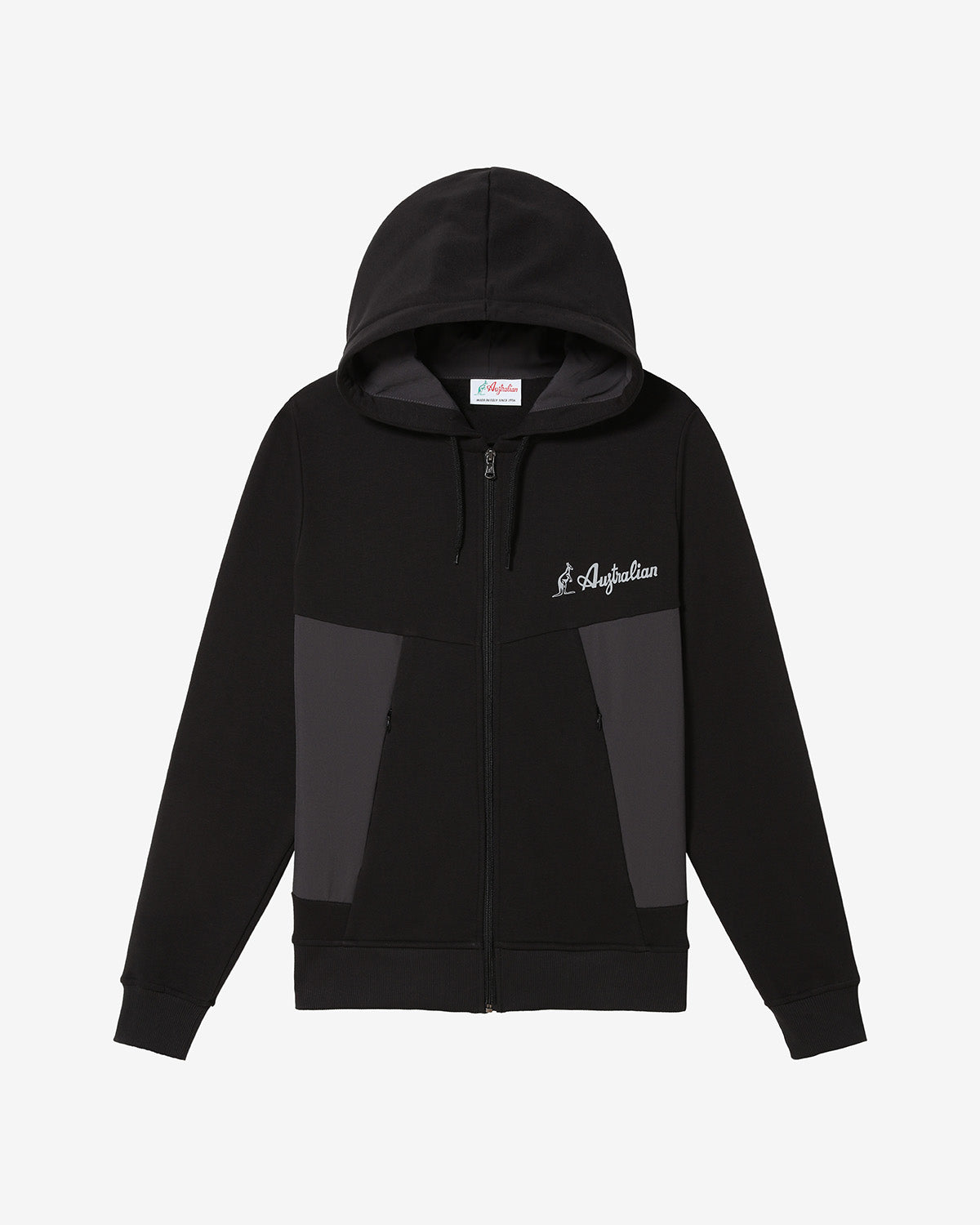 australian-tek-fleece-jacket-sportswear-giacca-felpa-uomo-con-cappuccio image 6
