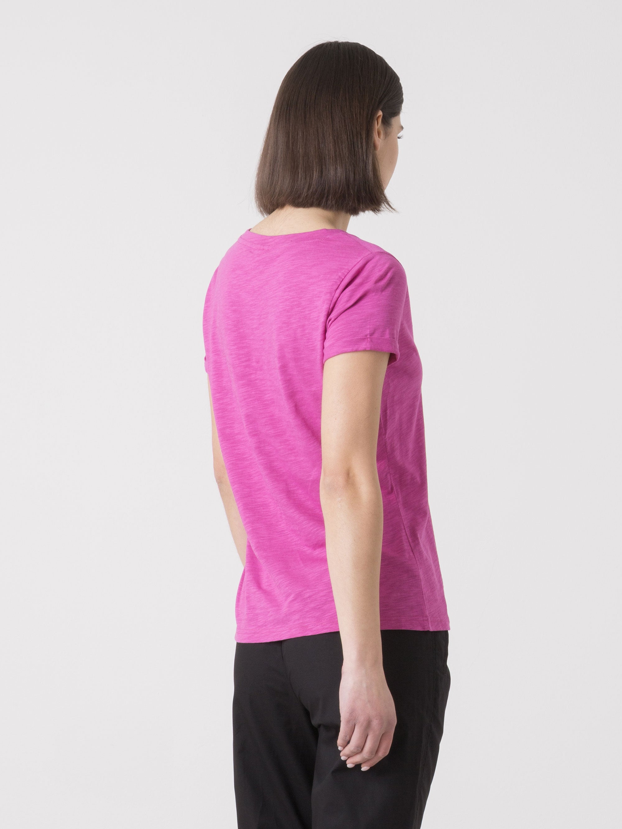 dimensione-danza-t-shirt-donna-in-slub-jersey-con-scollo-a-v image 8