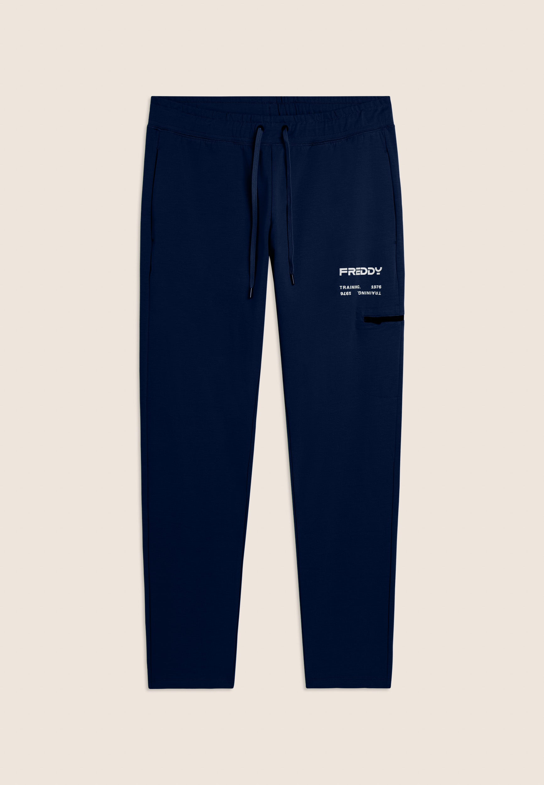 freddy-pantaloni-sportivi-uomo-gamba-dritta-con-tasca-laterale-zip-e-logo image 8