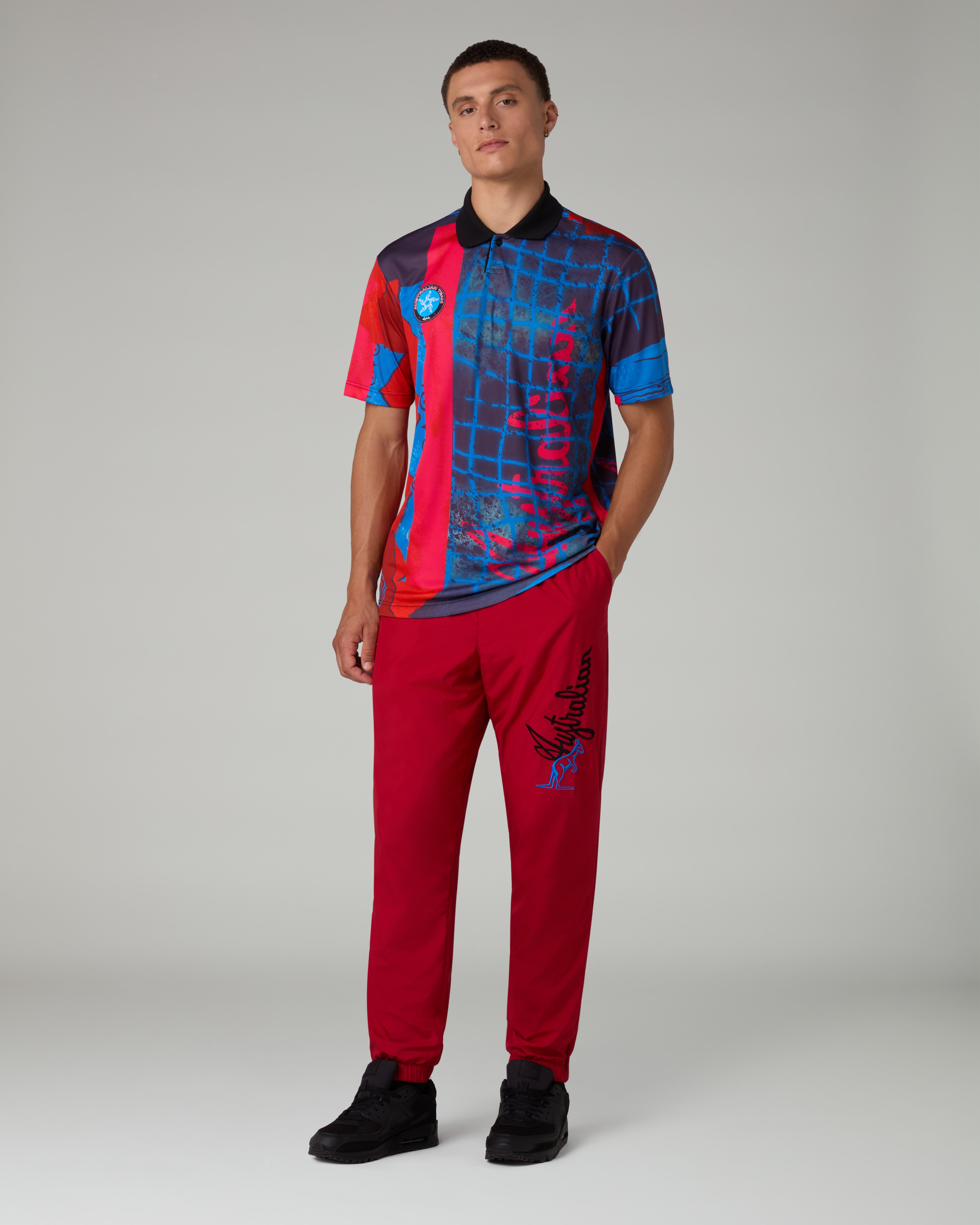 australian-randall-track-pant-pantalone-smash-tango-red image 2
