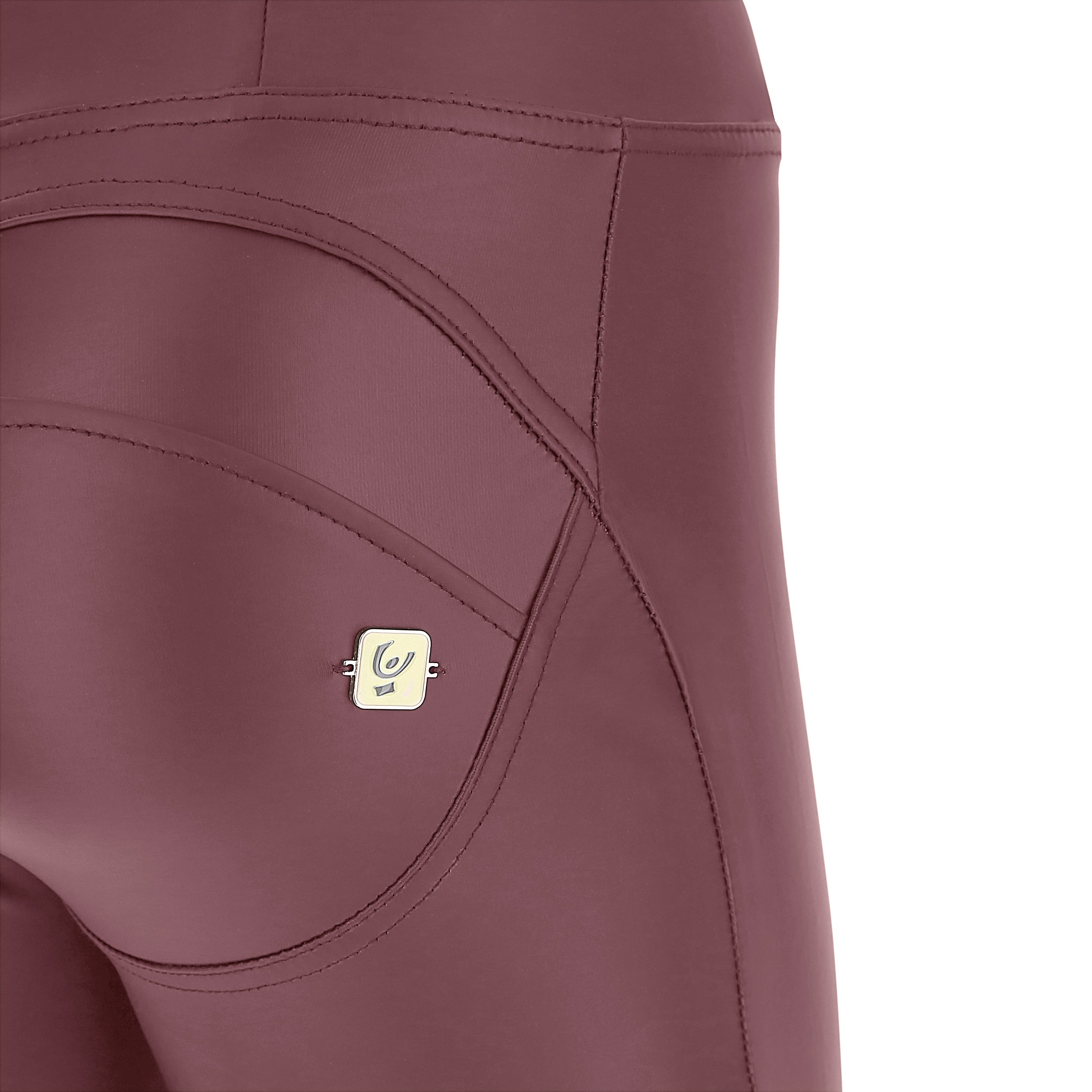 freddy-pantaloni-push-up-wr-up-similpelle-vita-alta-skinny image 7