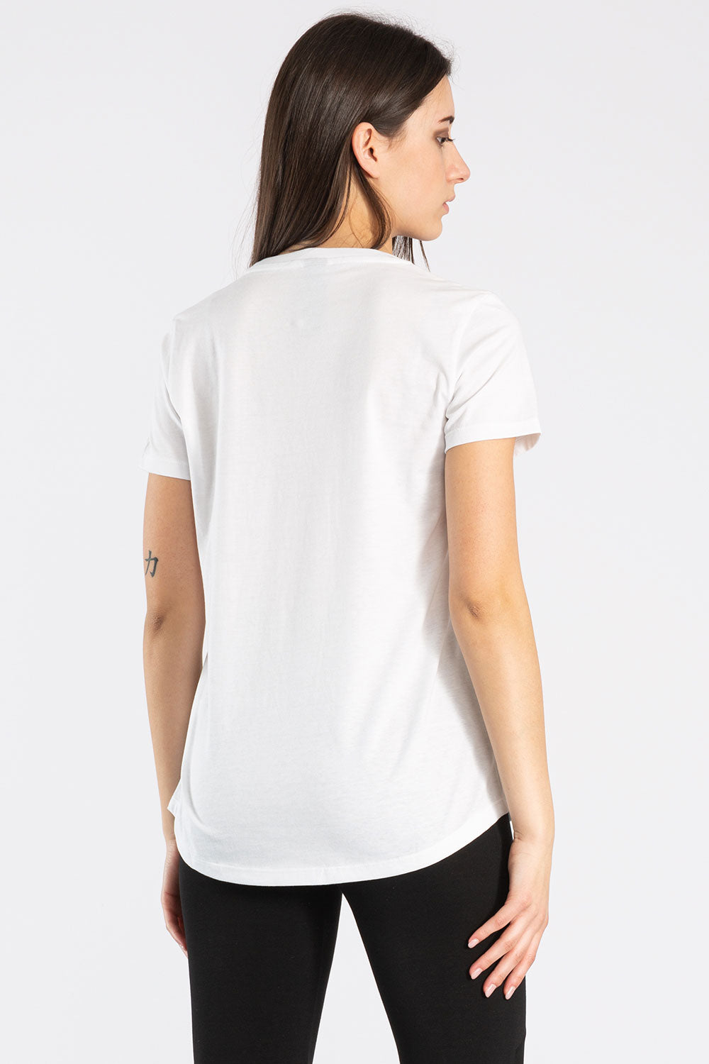 dimensione-danza-t-shirt-donna-a-maniche-corte-in-cotone-con-logo image 7