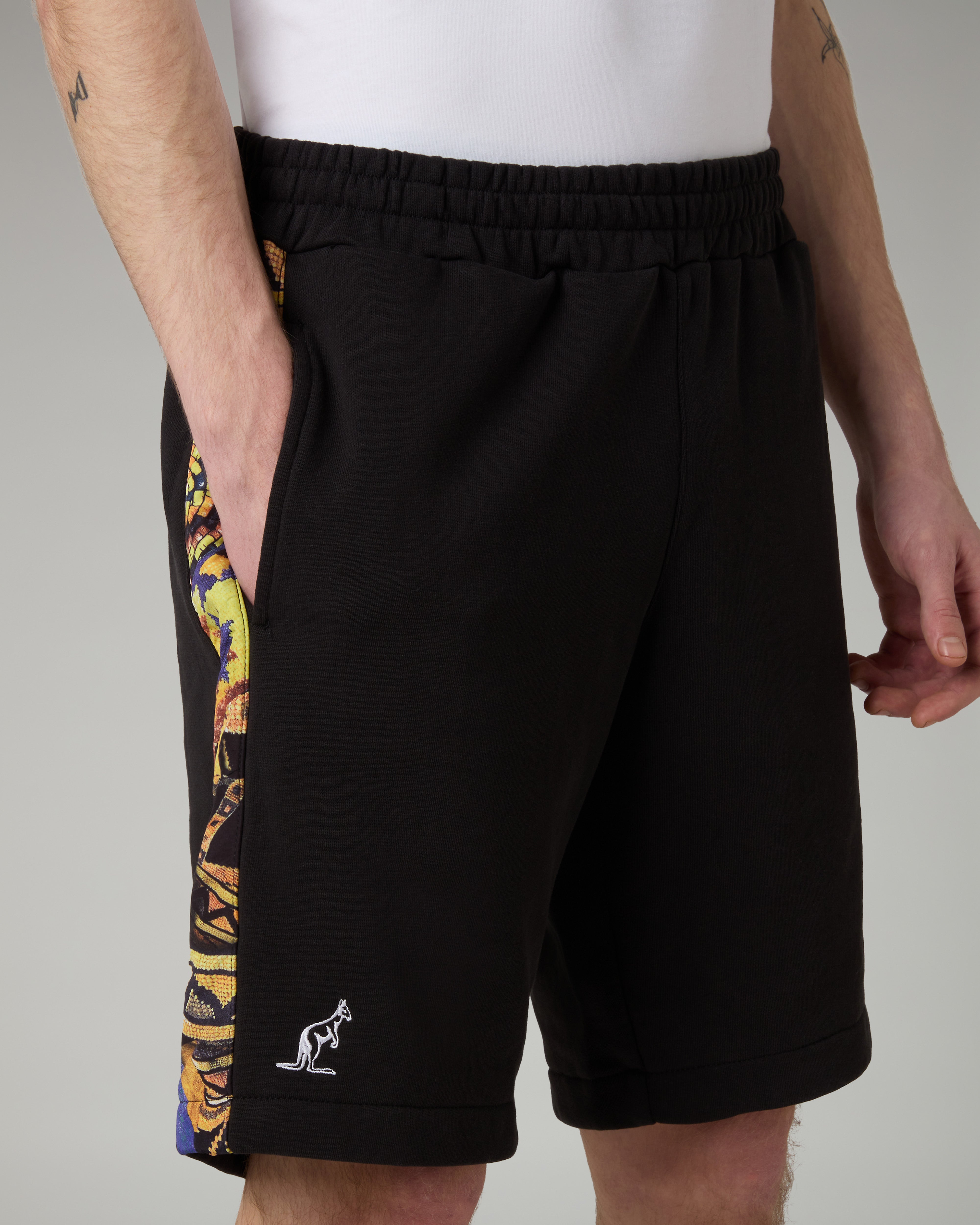 australian-mistero-file-short-felpa-nero-heritage image 4