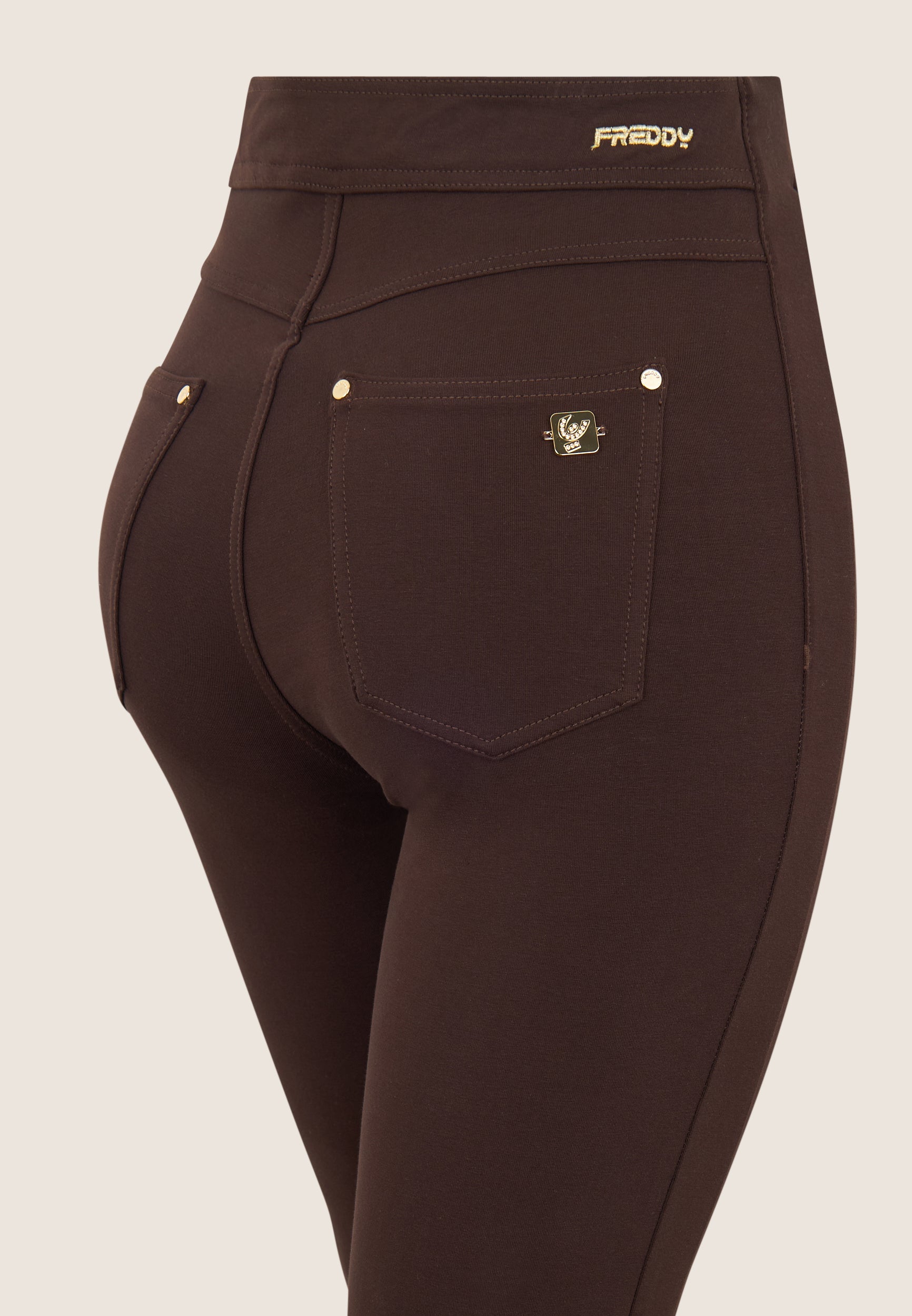 freddy-pantaloni-n-o-w-flare-vita-alta-bande-incrociate image 6