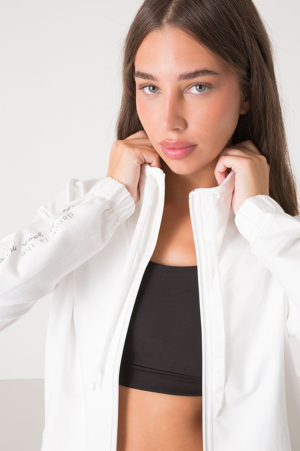 dimensione-danza-giacca-full-zip-collo-alto-non-garzata-donna image 5