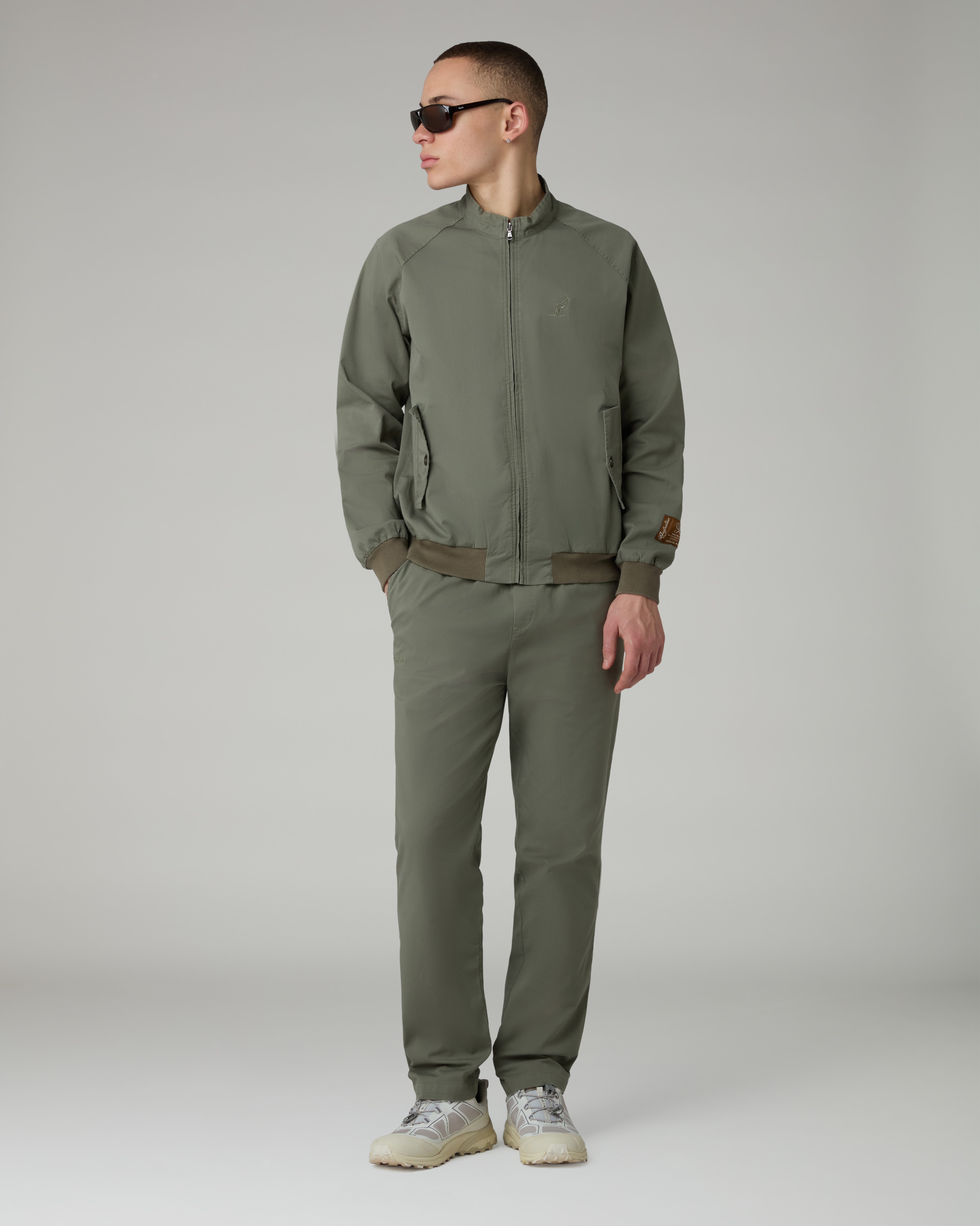 australian-doric-tuta-cotton-twill-con-zip-nascosta image 1