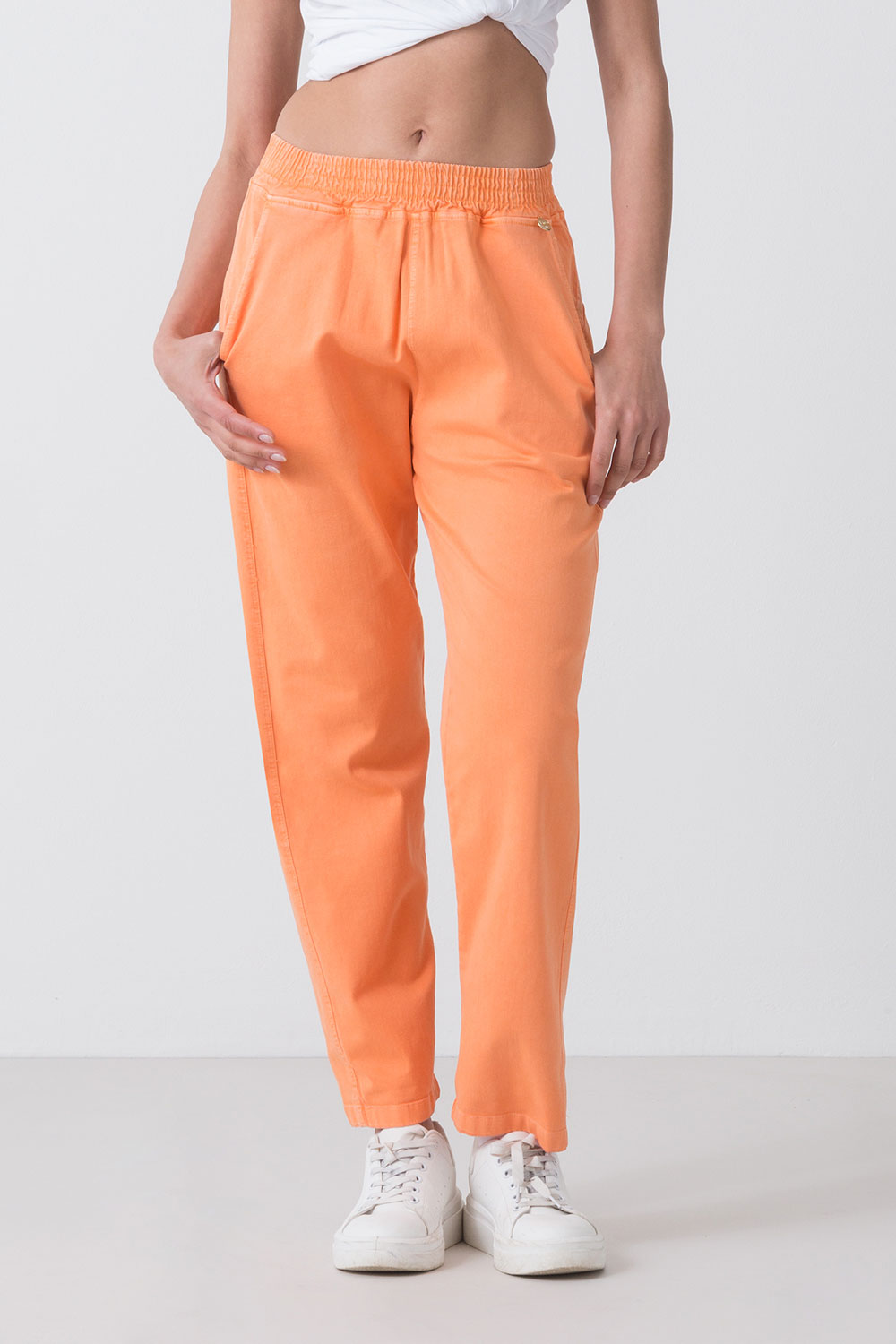 dimensione-danza-pantalone-tinto-capo-pantalone-dritto-donna-vestibilit-regolare image 1