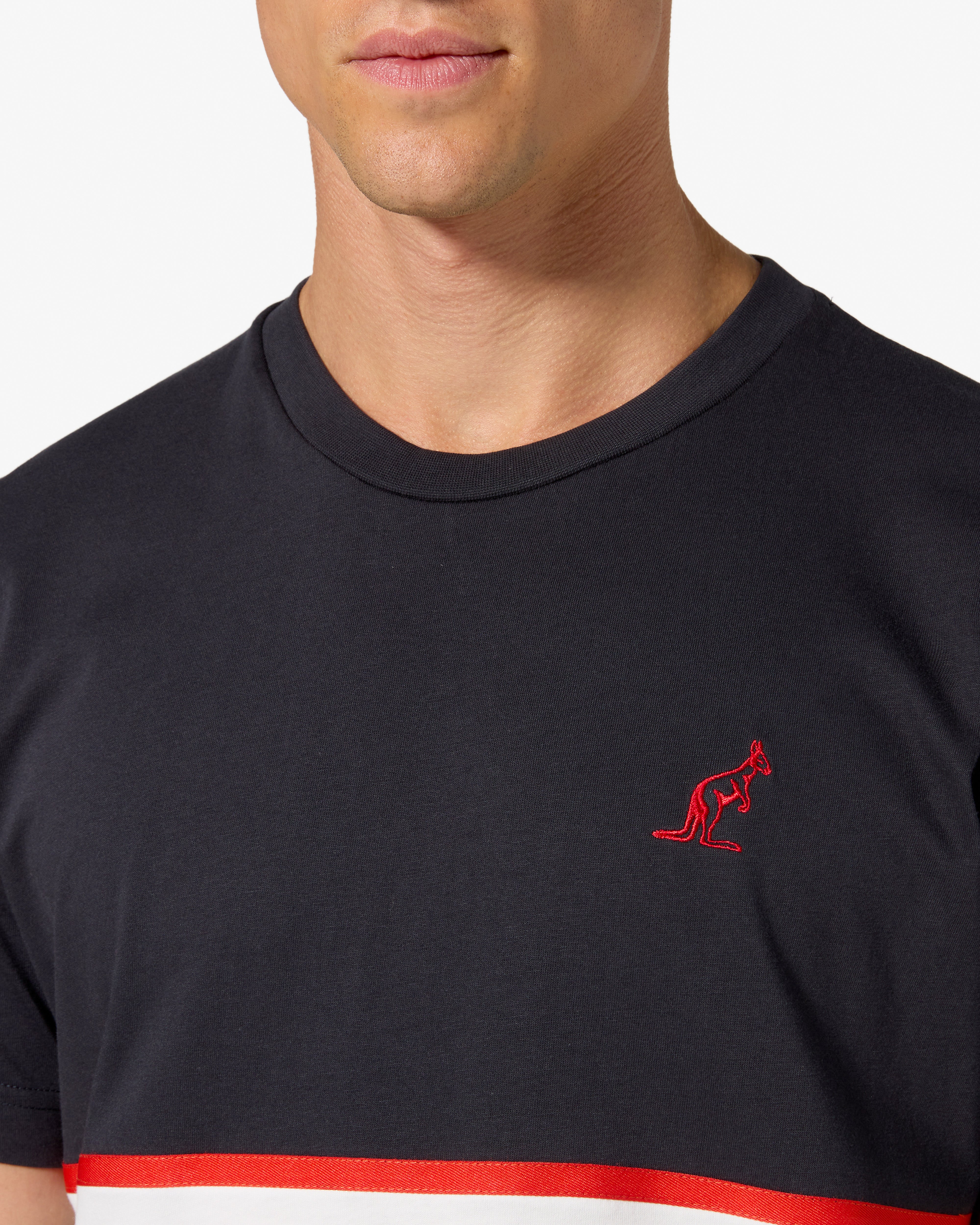 australian-camomaps-t-shirt-t-shirt-cotone-uomo-blu-navy-regular-fit image 4