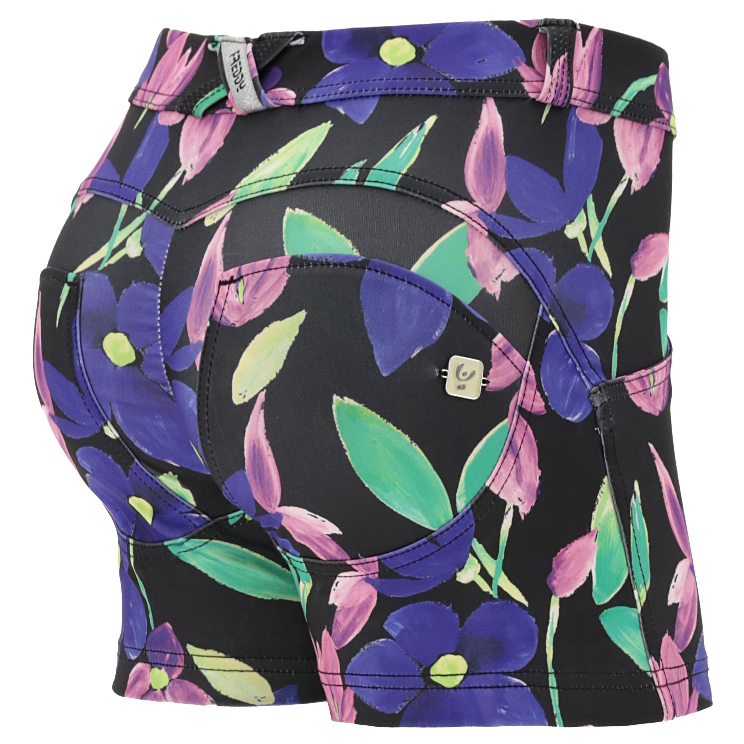 freddy-shorts-push-up-wr-up-in-tessuto-tecnico-a-fantasia-floreale image 5