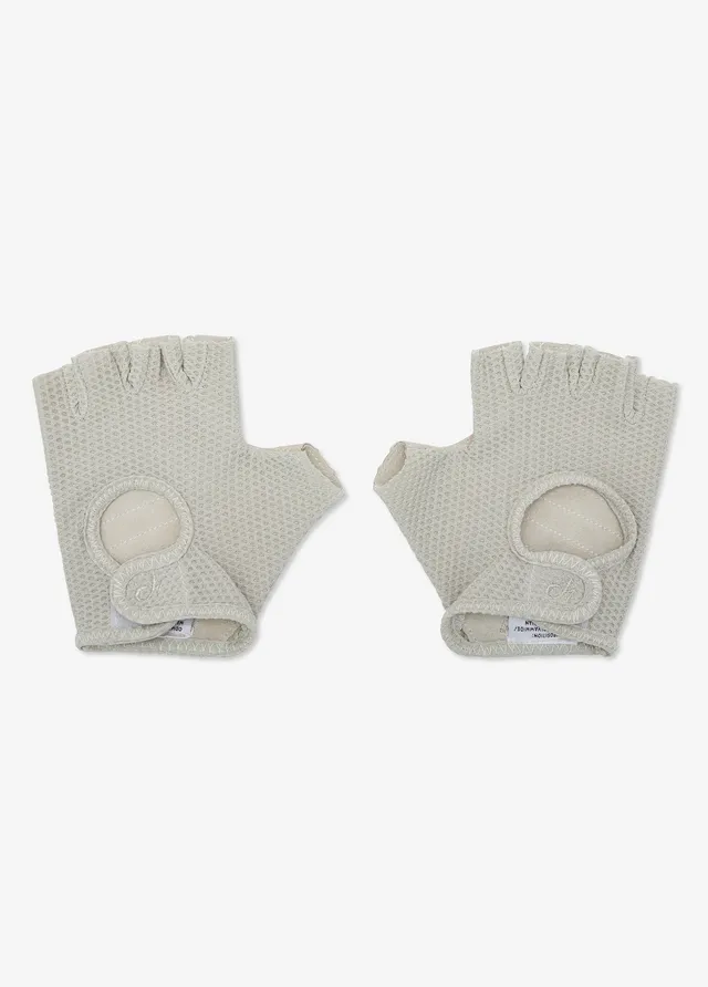 deha-guantino-da-allenamento-grigio-in-vera-pelle-accessorio-fitness image 1