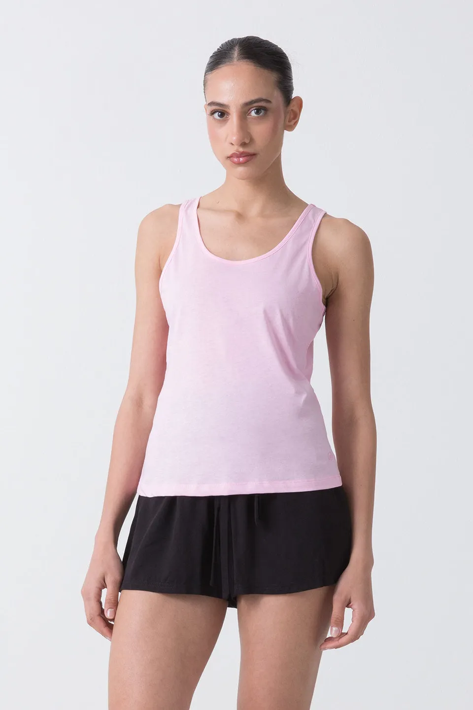 dimensione-danza-summer-canotta-donna-in-jersey-leggero-con-logo image 1