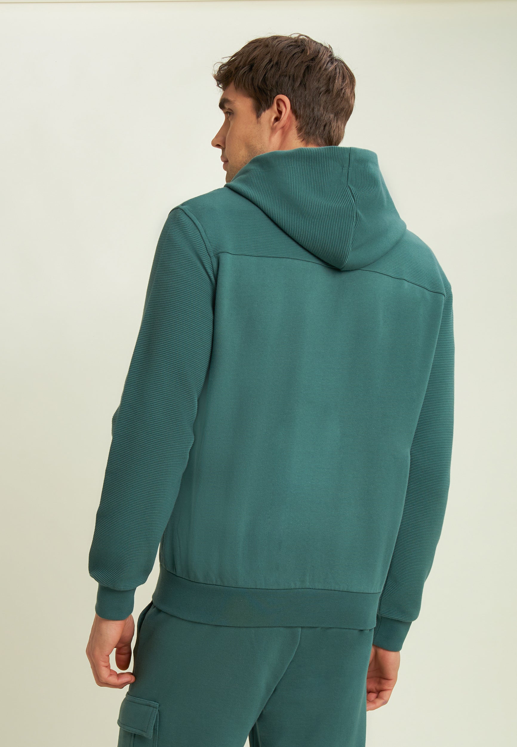 freddy-felpa-uomo-full-zip-cappuccio-camouflage-100-cotone image 3
