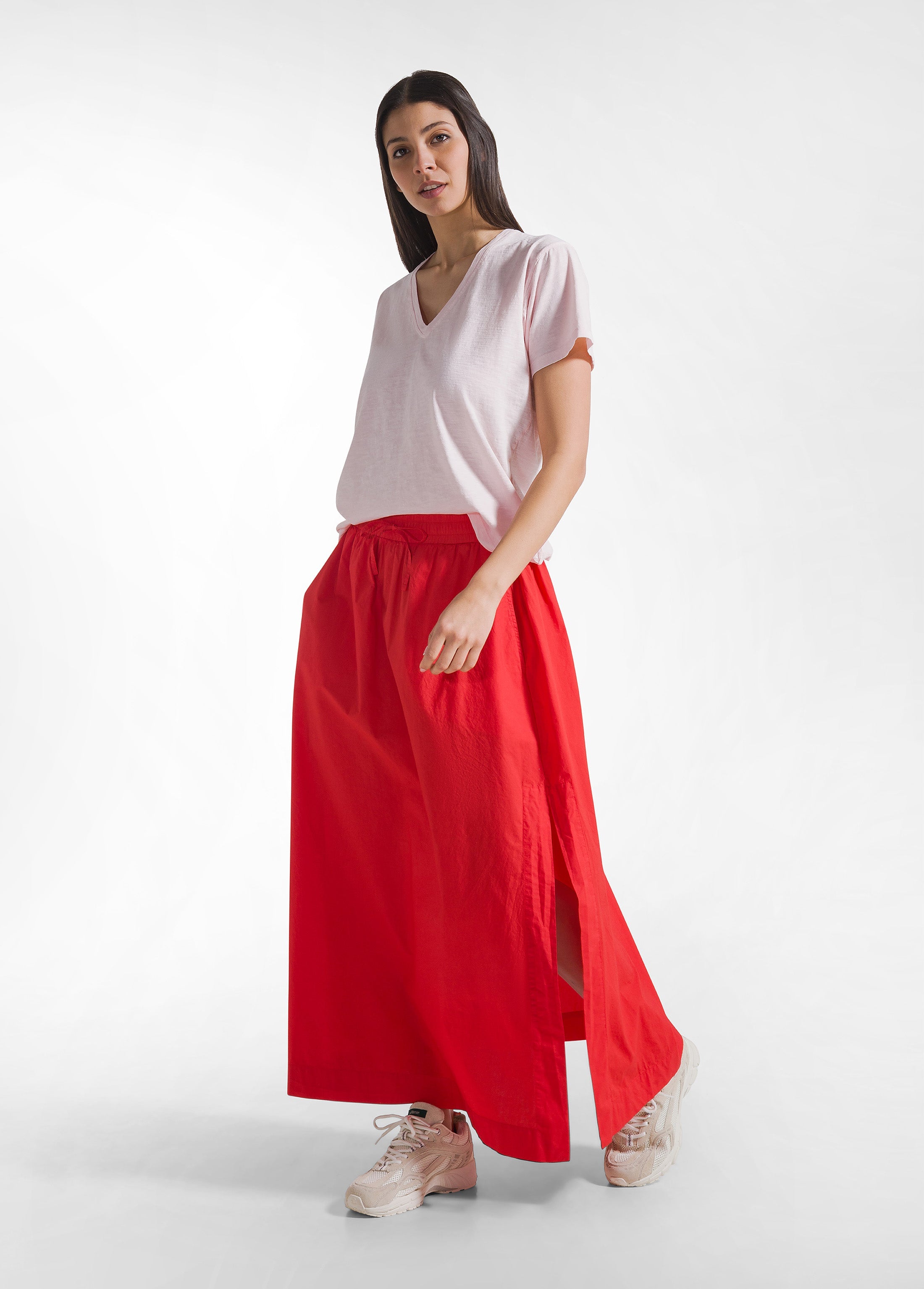 deha-t-shirt-flamm-scollo-ampio-rosa-d42515 image 4