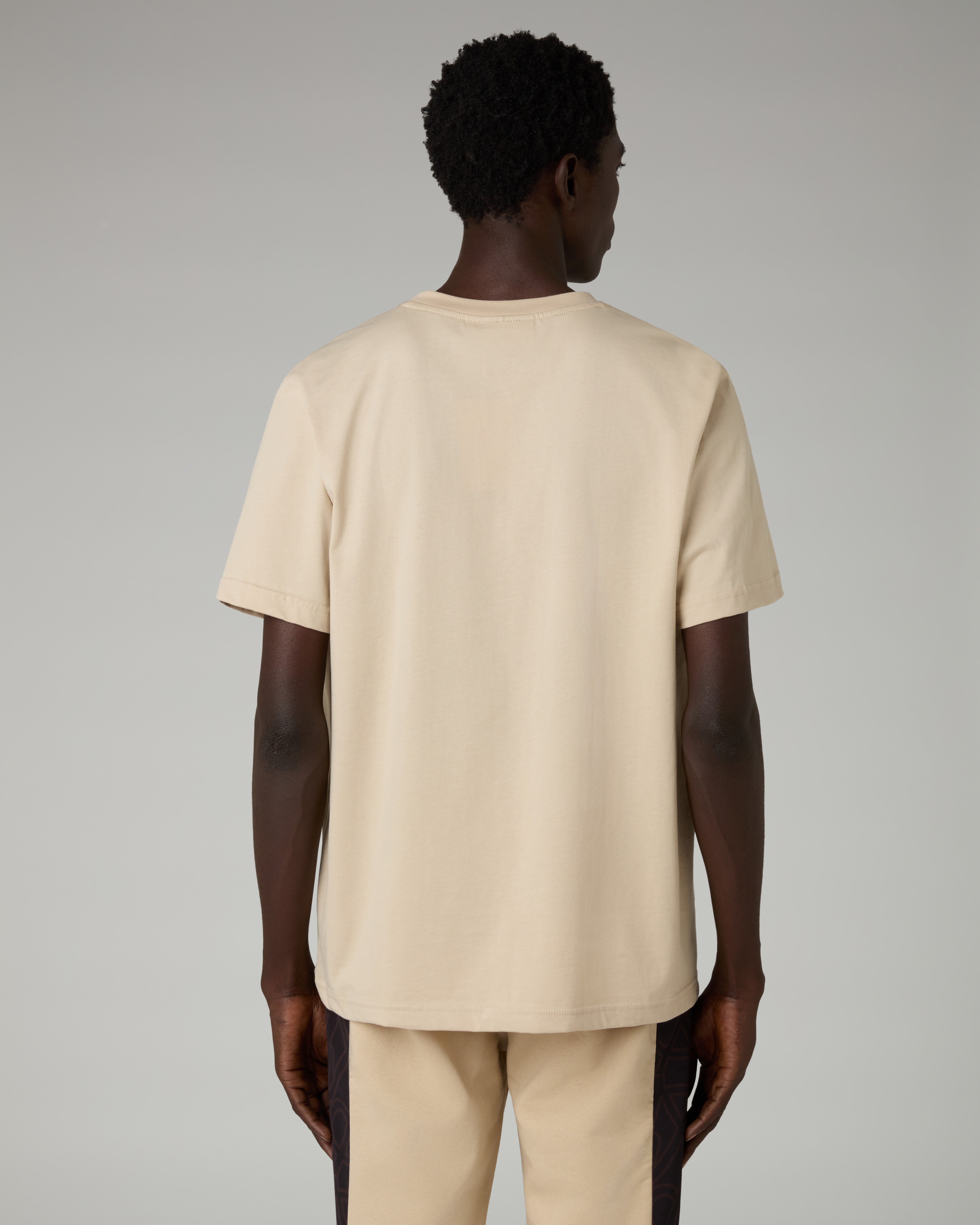 australian-spin-t-shirt-maglietta-cotone-sabbia-regular-fit image 3