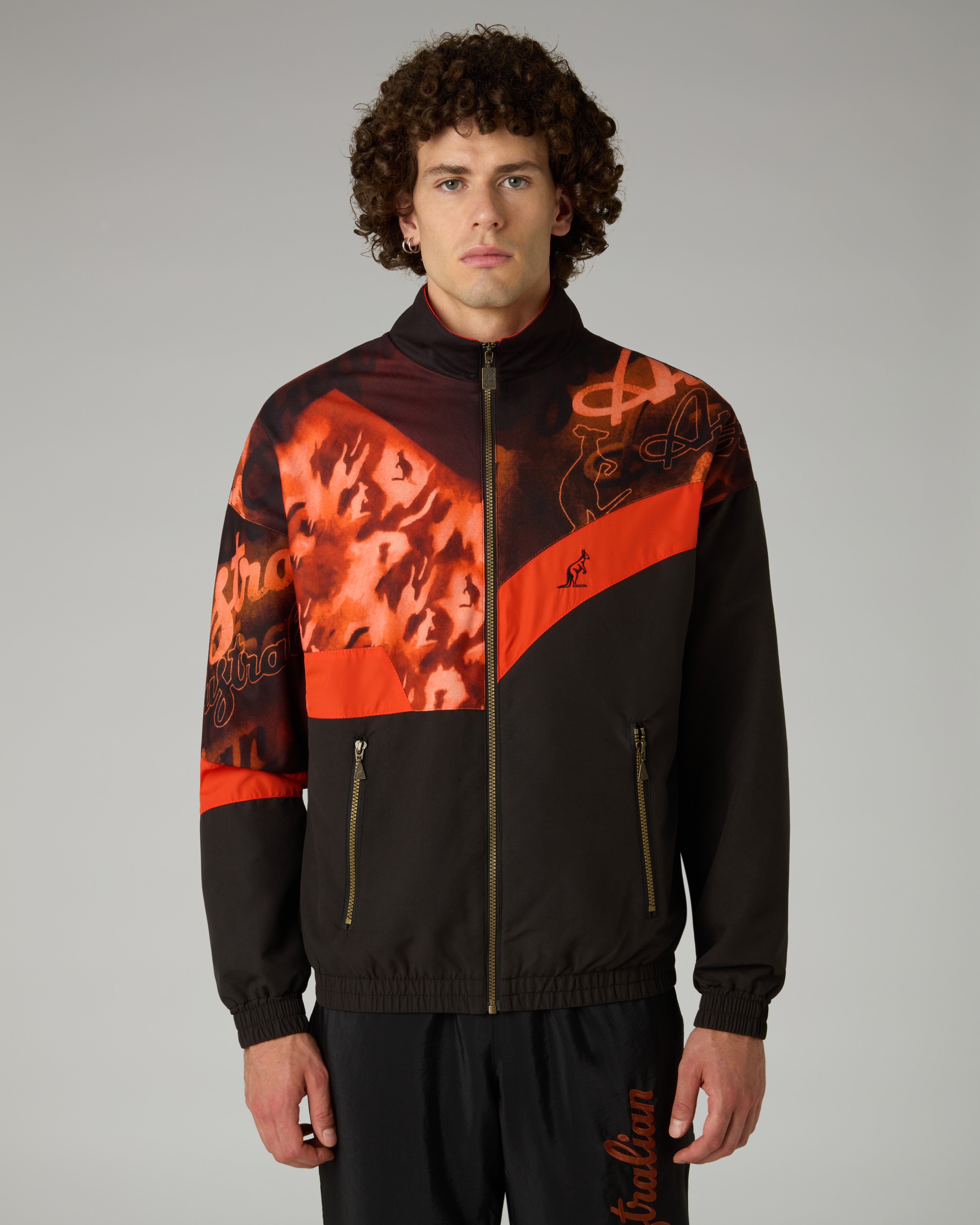 australian-1991-arak-track-jacket-giacca-heritage-nero image 1