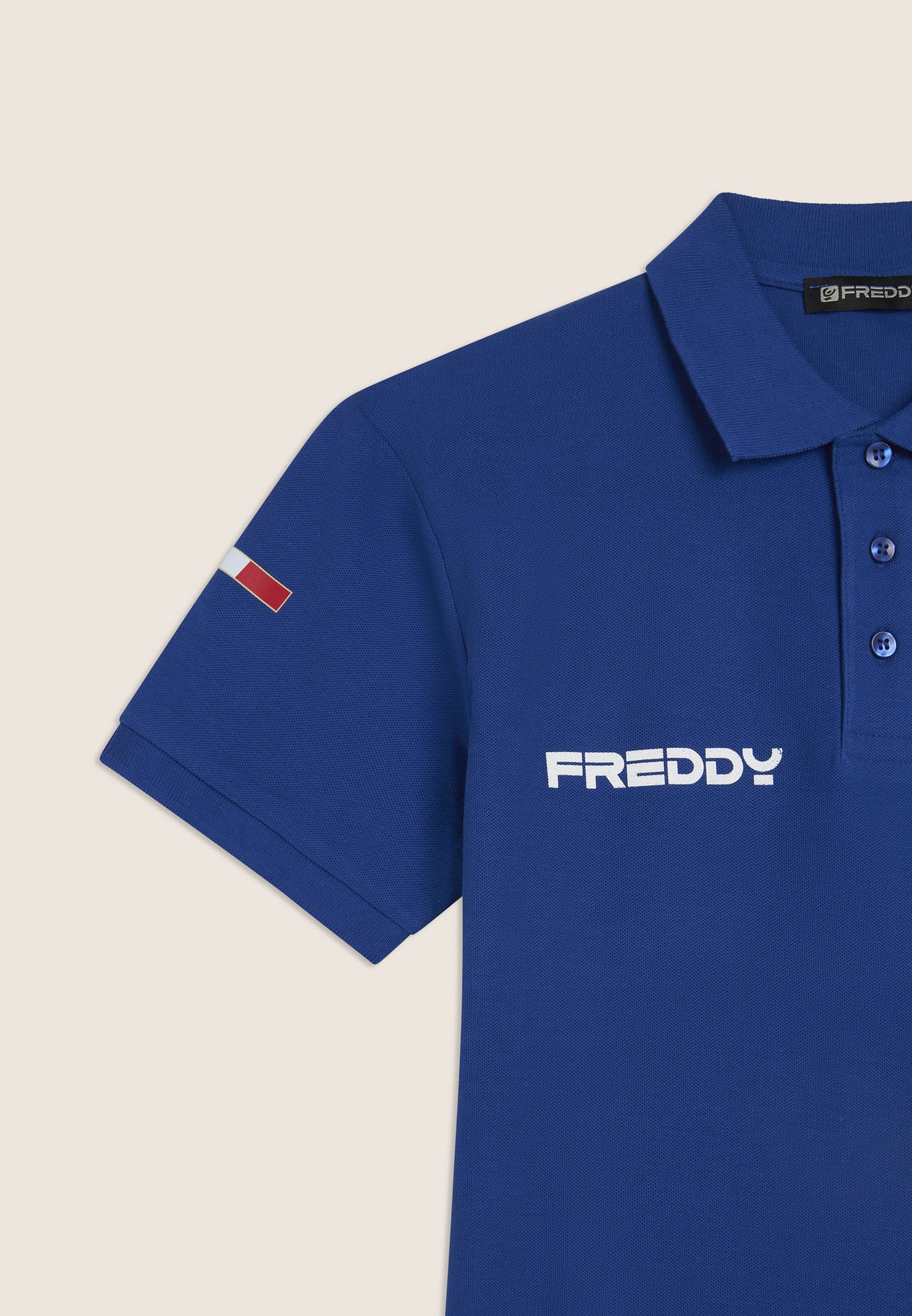 freddy-fipav-polo-uomo-piquet-cotone-regular-fit-arbitri image 7