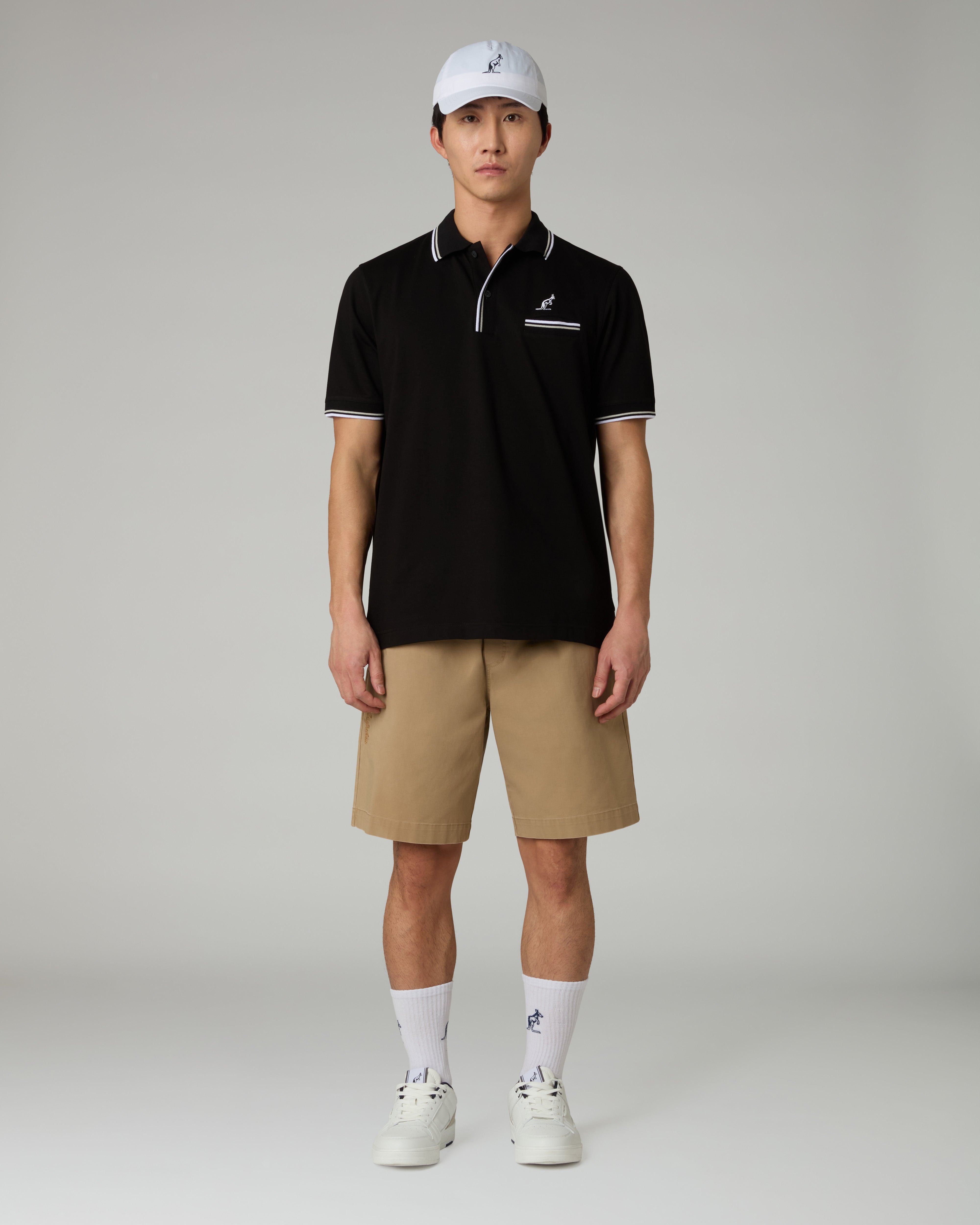 australian-pocket-piquet-polo-shirt-nera-regular-fit-made-in-italy image 2