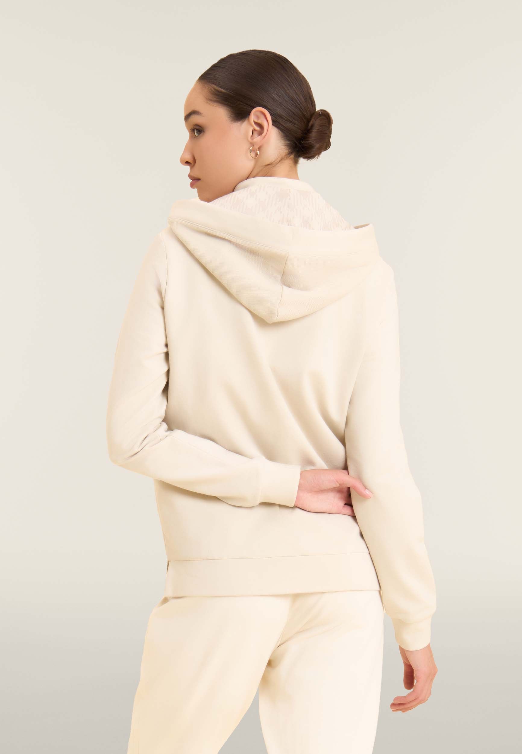 freddy-felpa-full-zip-con-cappuccio-collo-alto-e-inserti-in-costina image 3