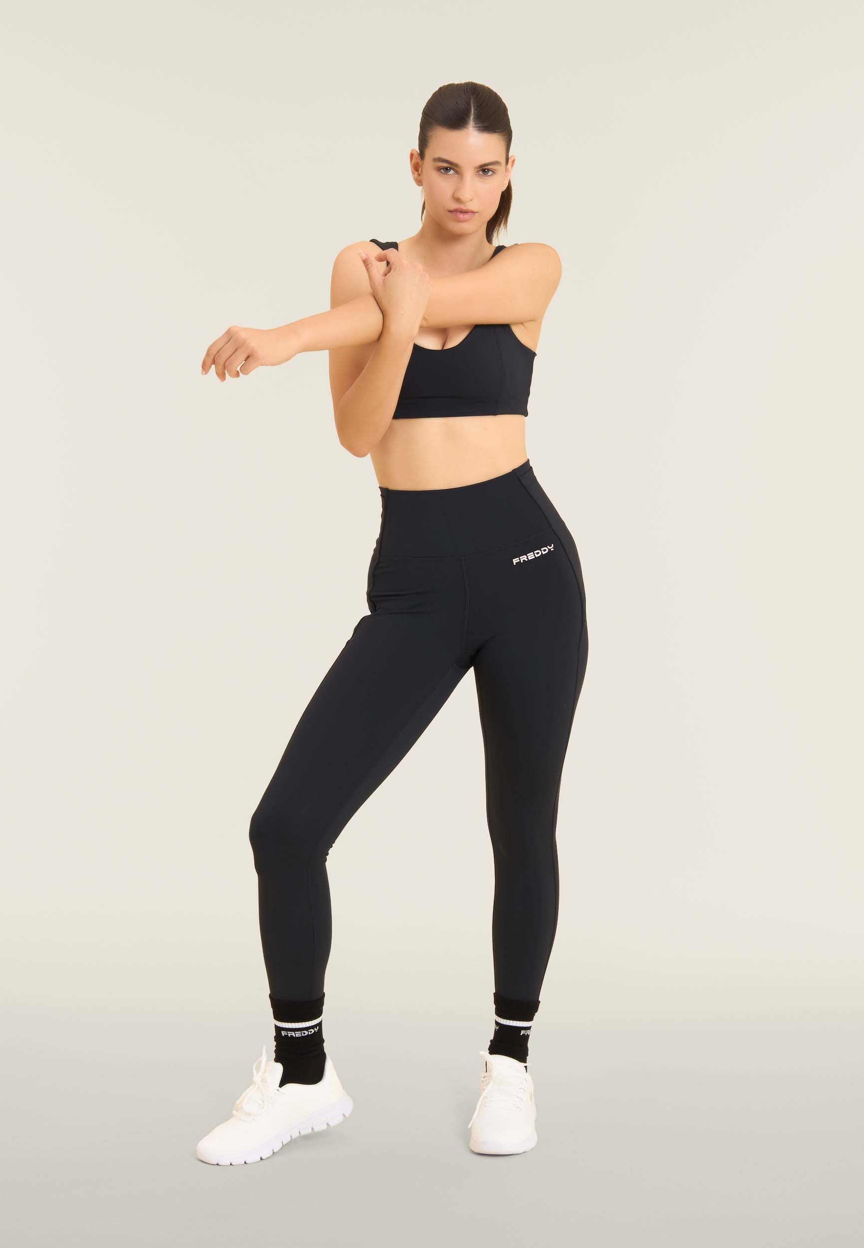 freddy-leggings-7-8-vita-altissima-con-doppia-tasca-in-vita image 2