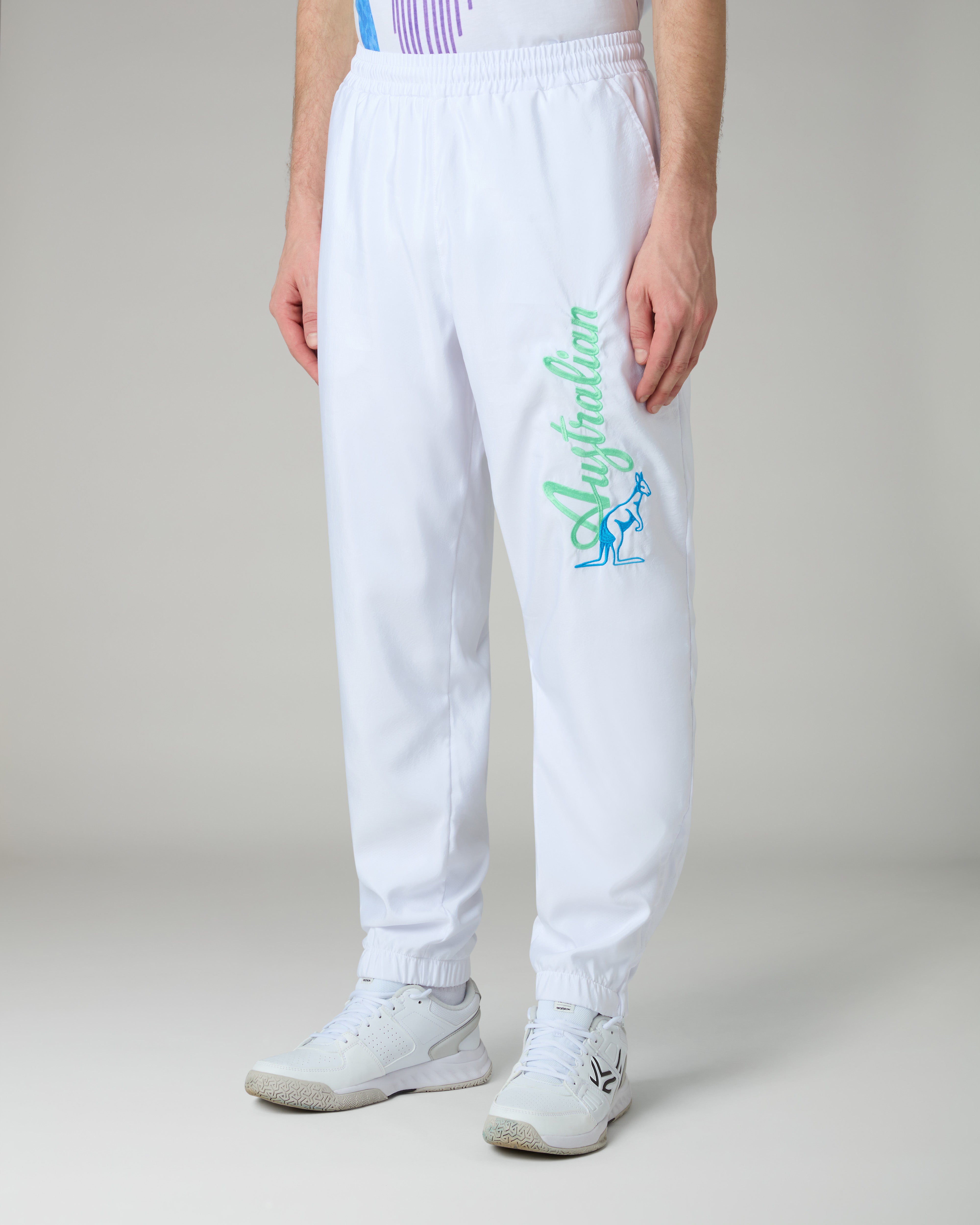 australian-goran-bumper-track-pant-pantalone-tuta-bianco image 1