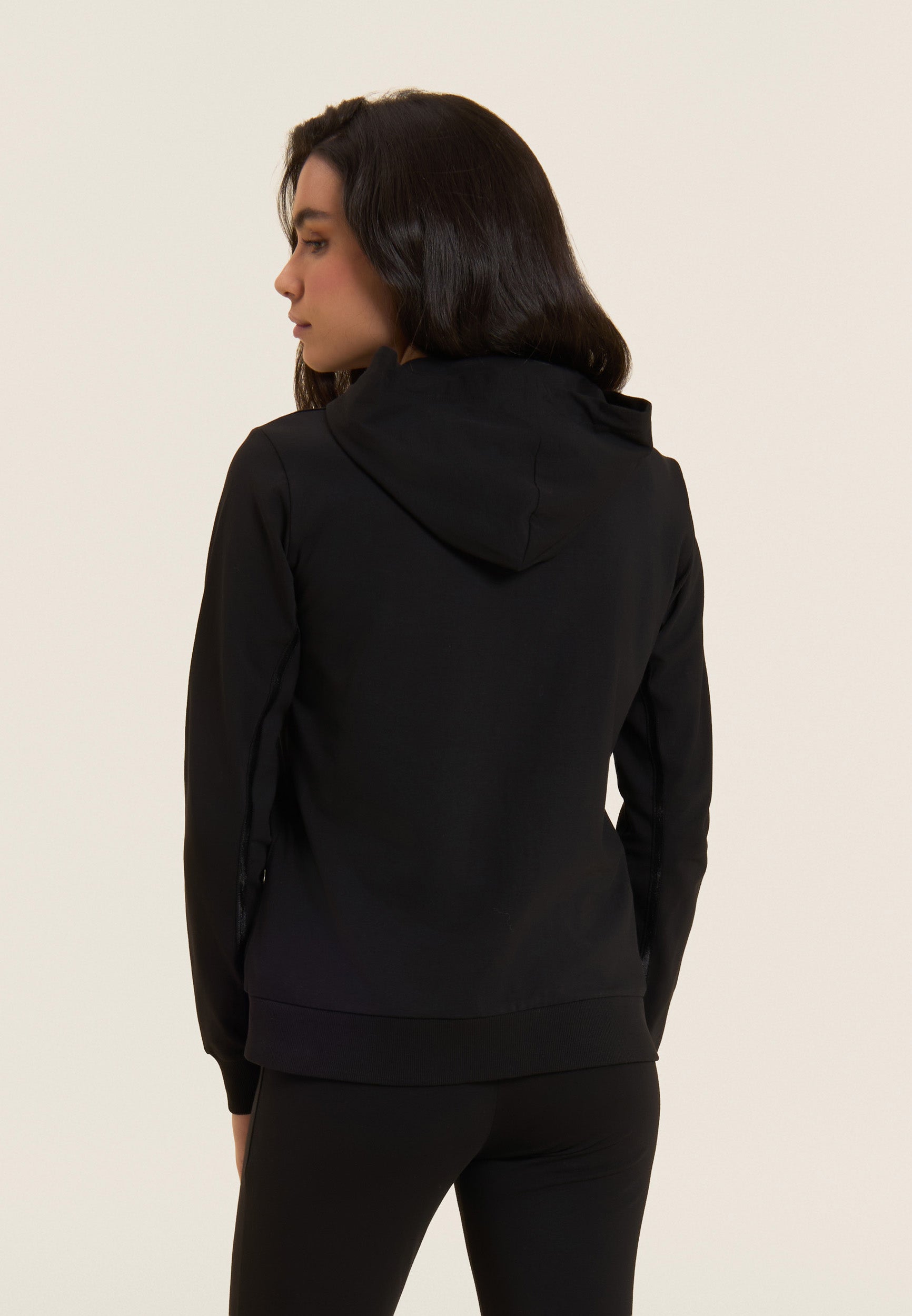 freddy-felpa-cappuccio-zip-logo-freddy-perline-rosa-jersey-cotone image 3