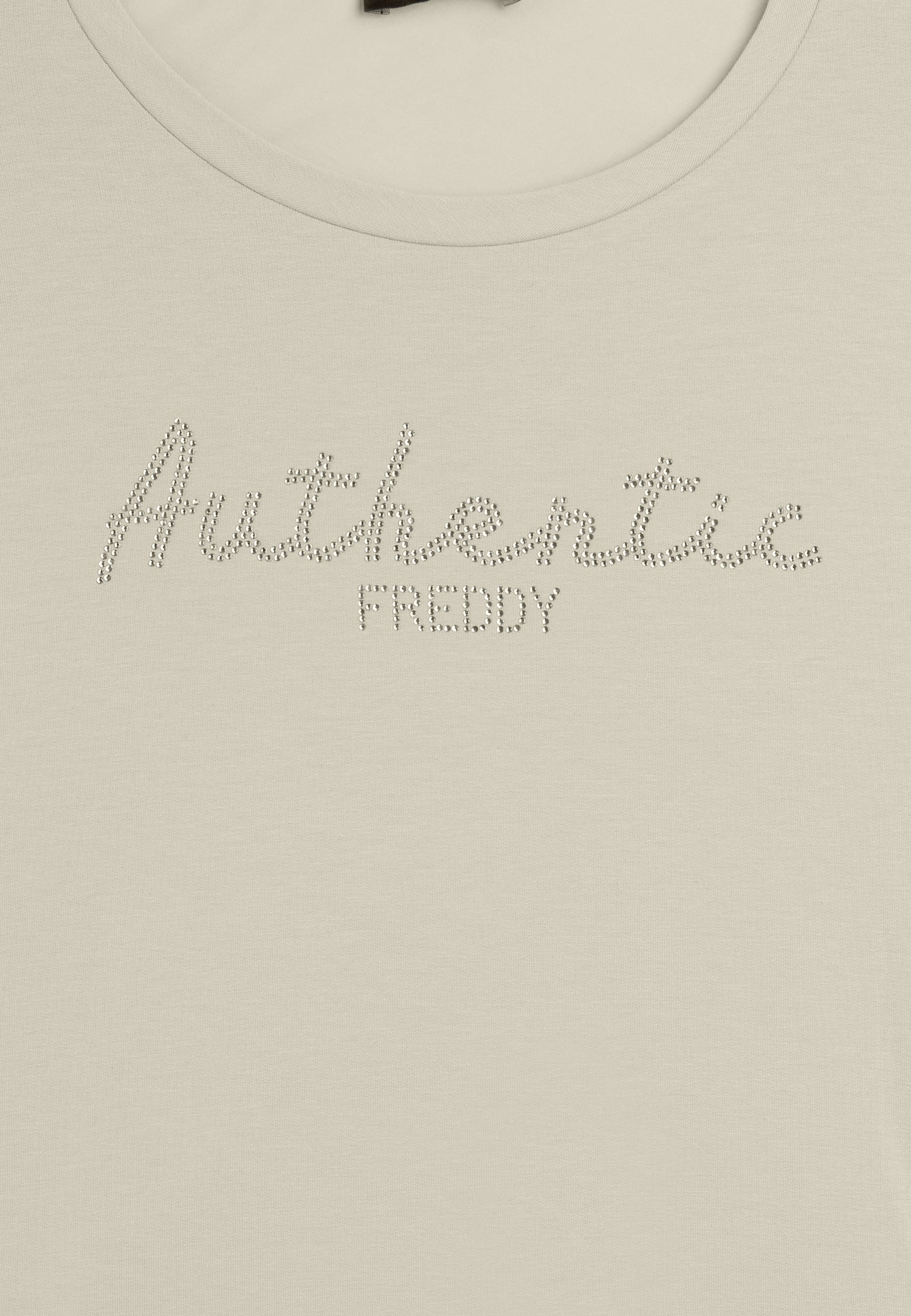 freddy-felpa-comfort-fit-authentic-con-strass-girocollo image 7