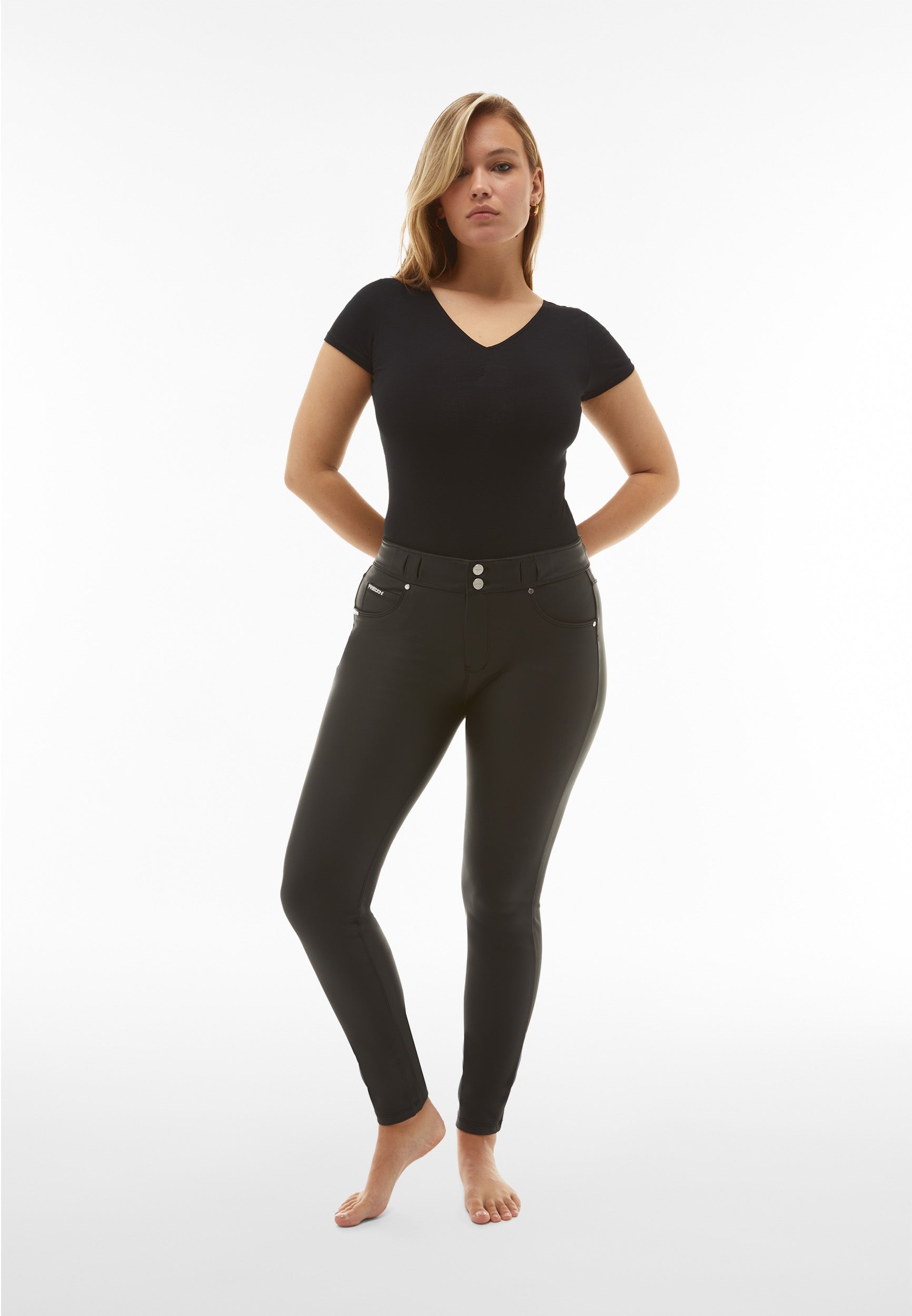 freddy-pantaloni-n-o-w-skinny-vita-media-in-similpelle-ecologica image 5