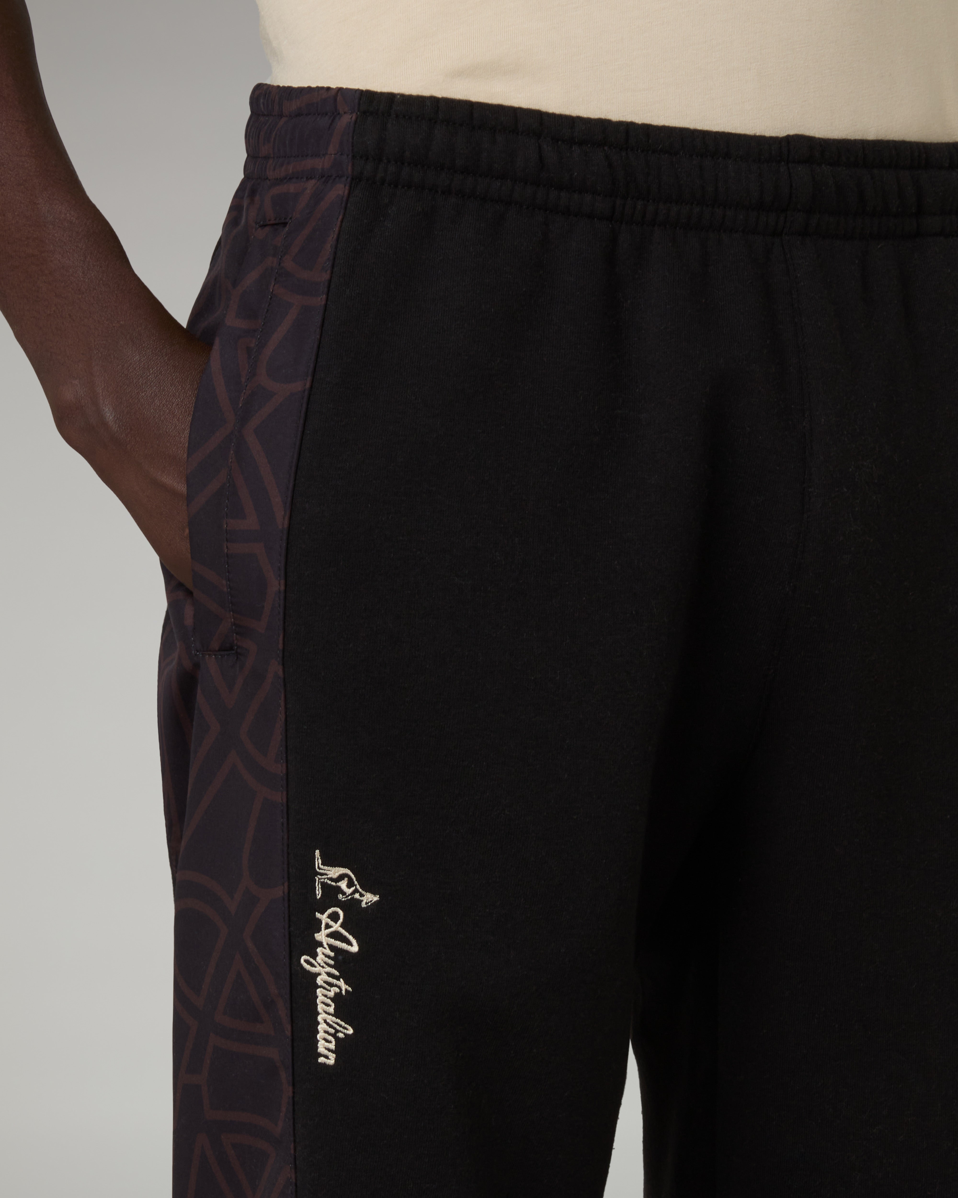 australian-iconissima-track-pant-pantalone-felpa-invernale-nero image 4