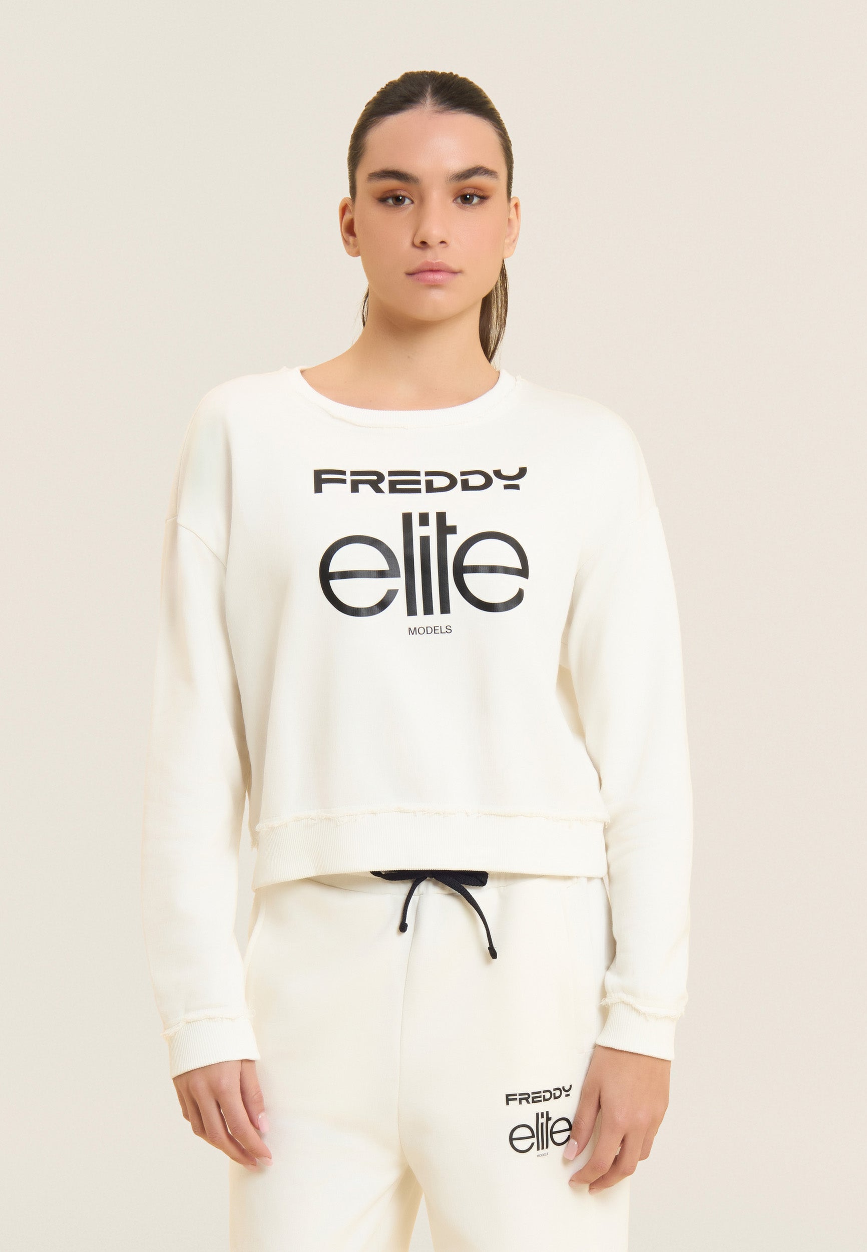 freddy-x-elite-felpa-cropped-donna-girocollo-100-cotone image 1