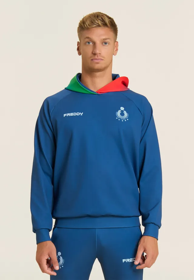 freddy-felpa-unisex-beach-volley-italia-2025-26-in-scuba-tecnico image 1