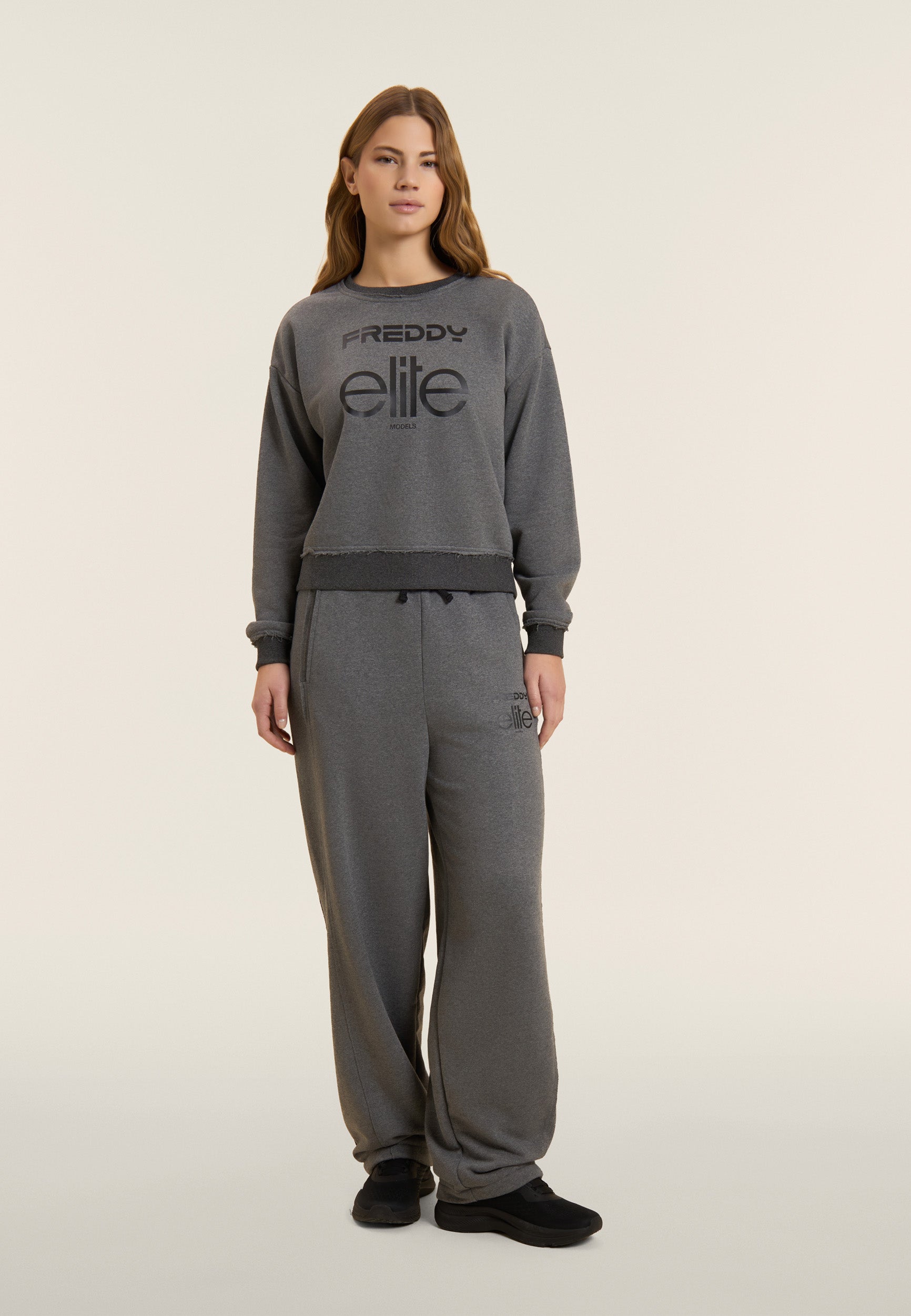 freddy-x-elite-felpa-cropped-donna-m-lange-girocollo-in-cotone image 2